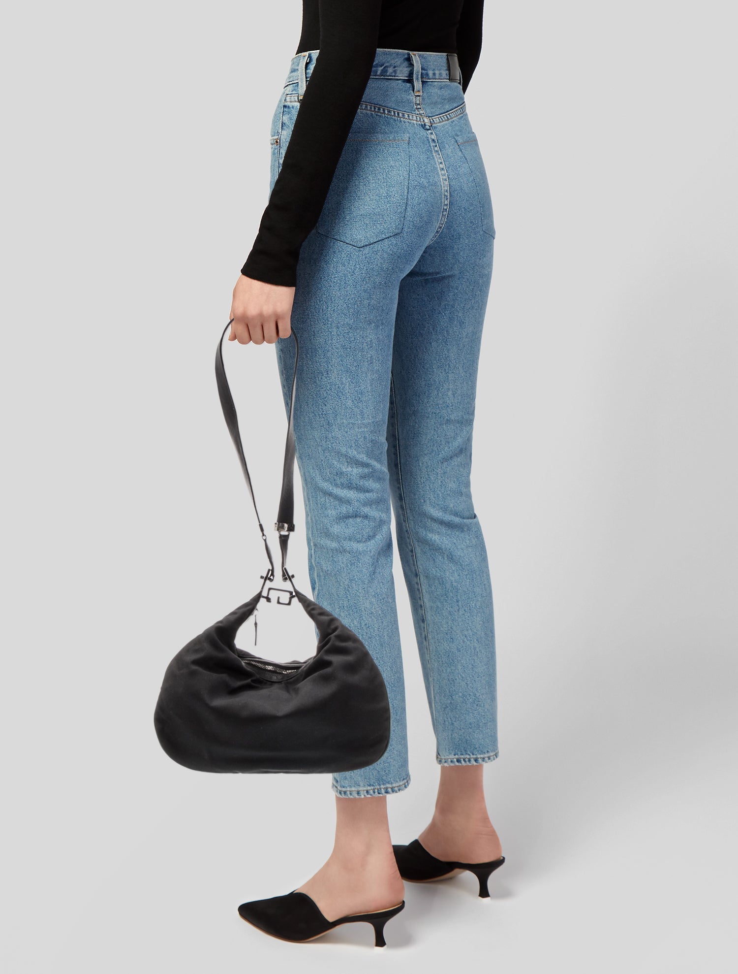 Gucci Leather Shoulder Bag Vintage