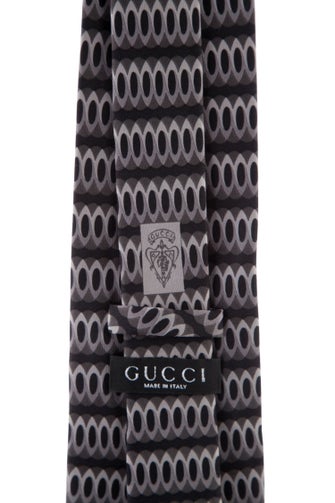 Gucci Gucci Pattern Neck Tie