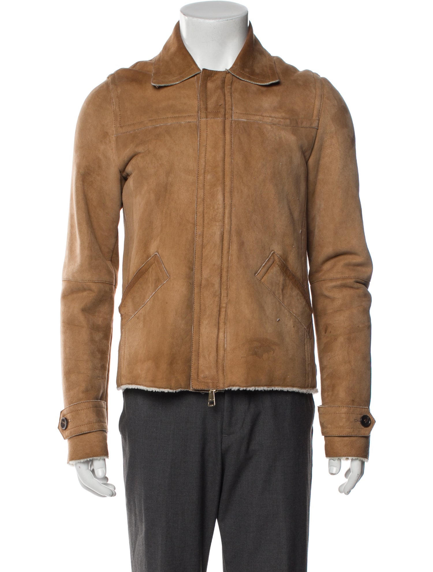 Gucci Shearling Moto Jacket