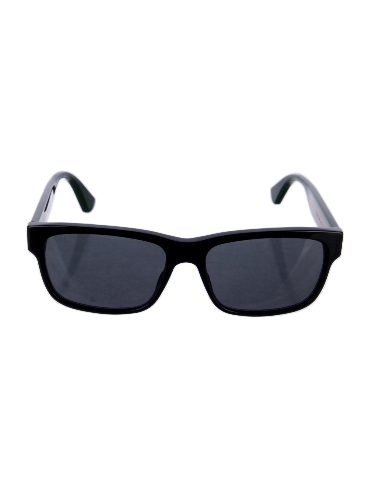Gucci Web Accent Square Sunglasses