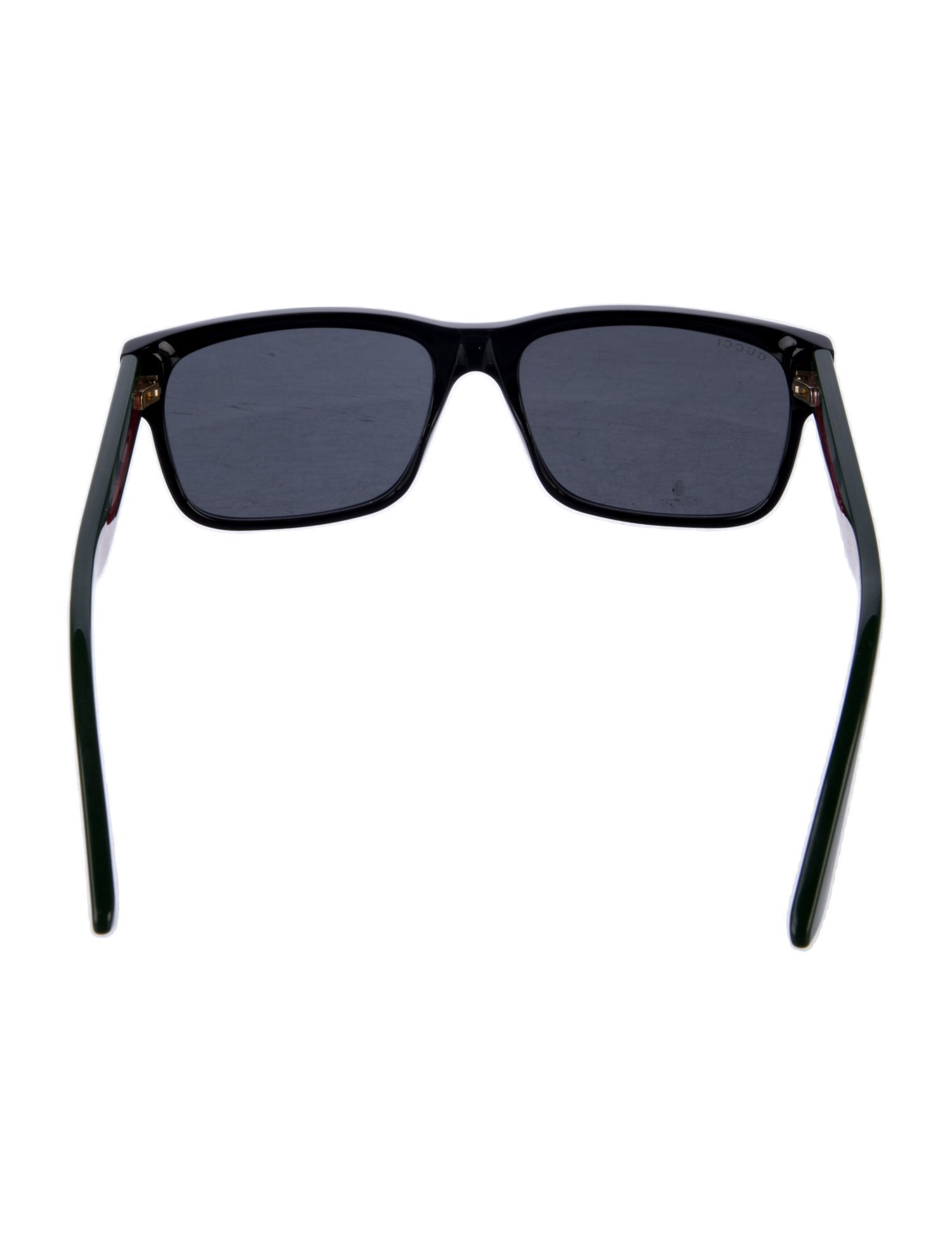 Gucci Web Accent Square Sunglasses