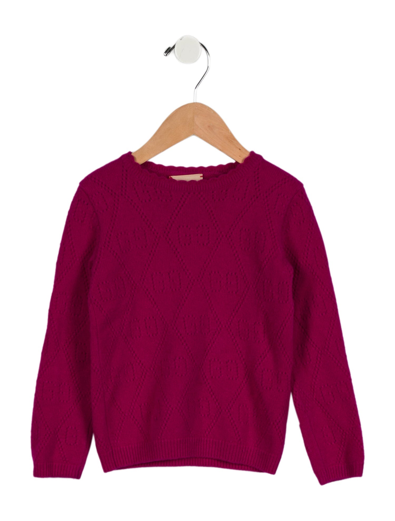 Gucci Girls' GG Knit Sweater