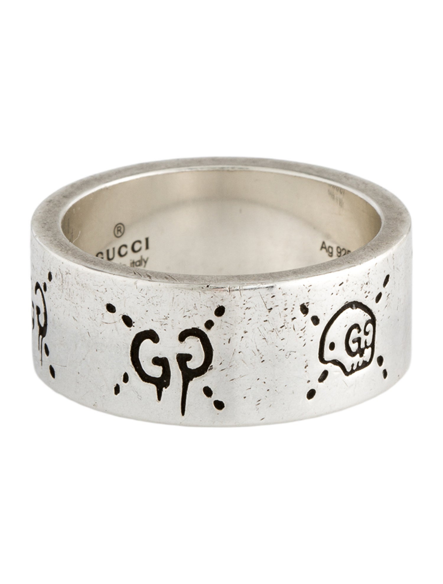 Gucci Ghost Wide Ring