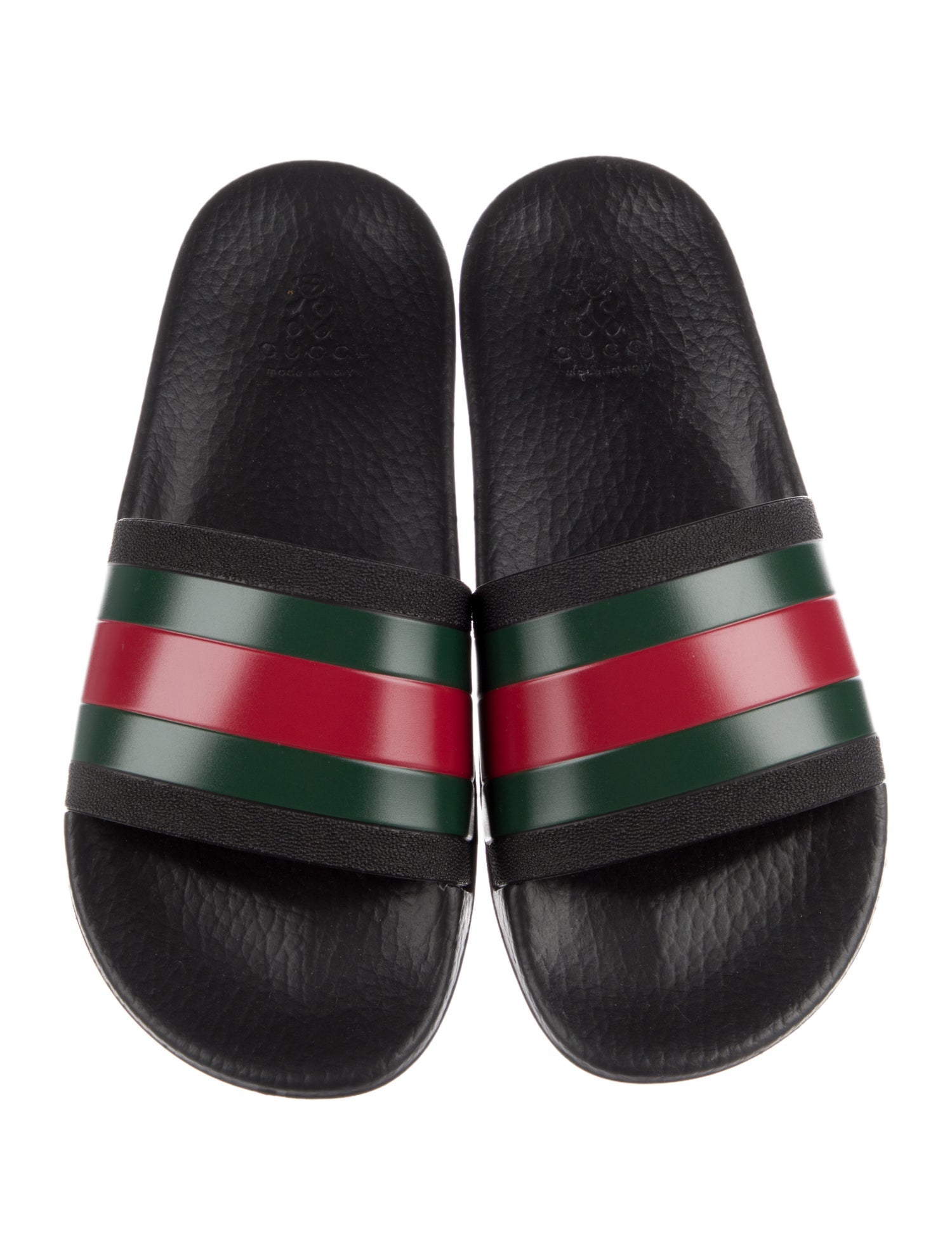Gucci Girls' Rubber Slides