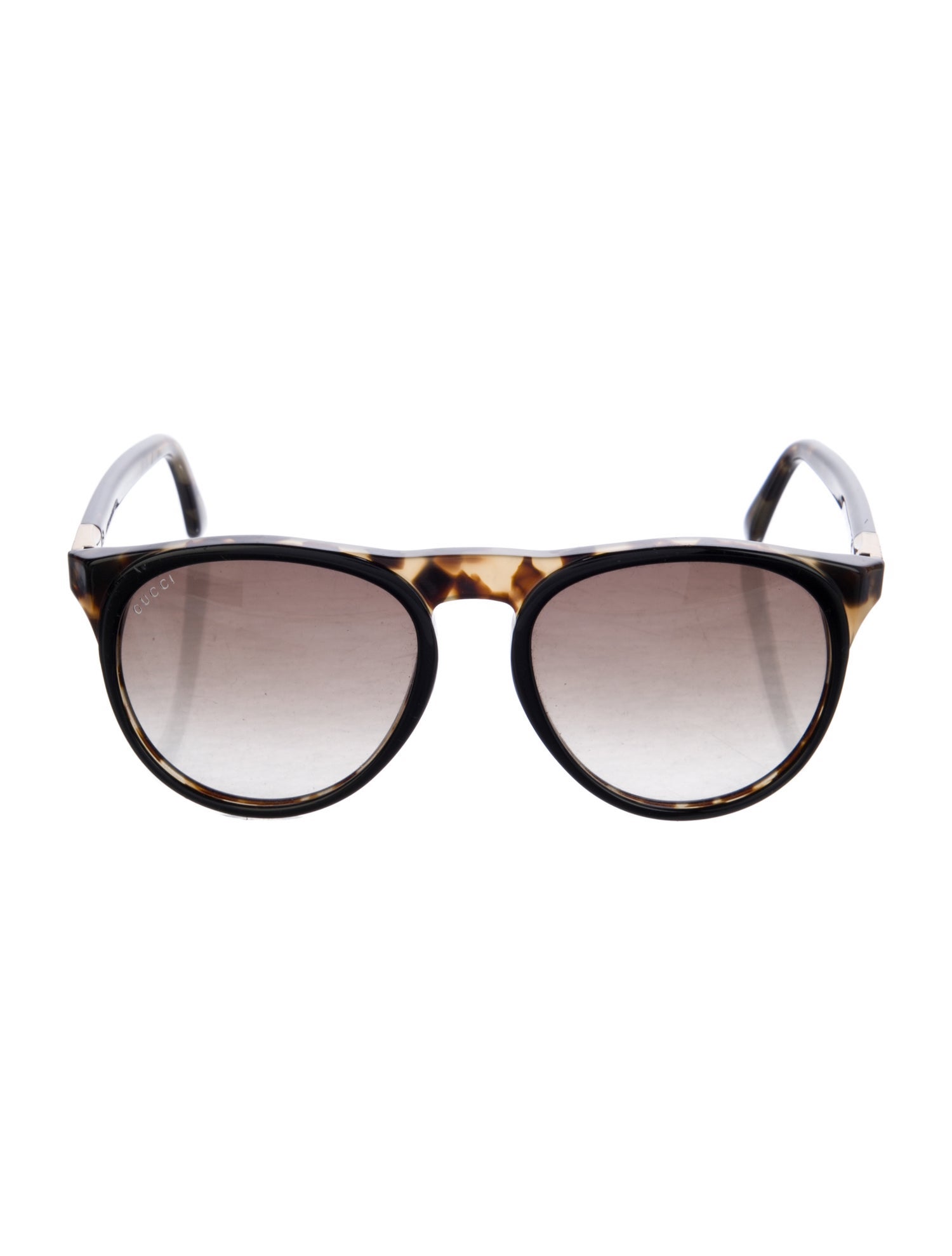 Gucci Web Accent Aviator Sunglasses