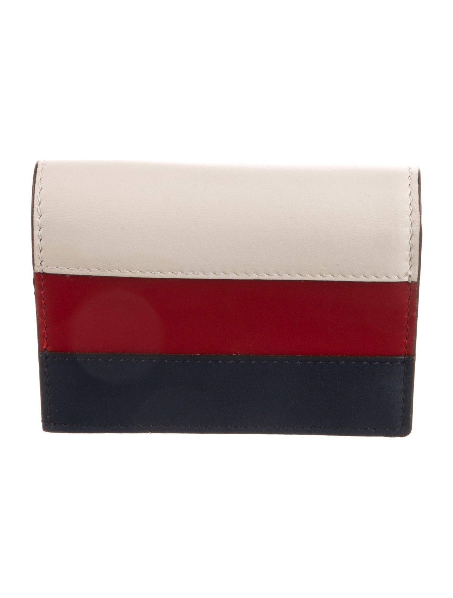 Gucci Queen Margaret Embellished Compact Leather Bifold Wallet