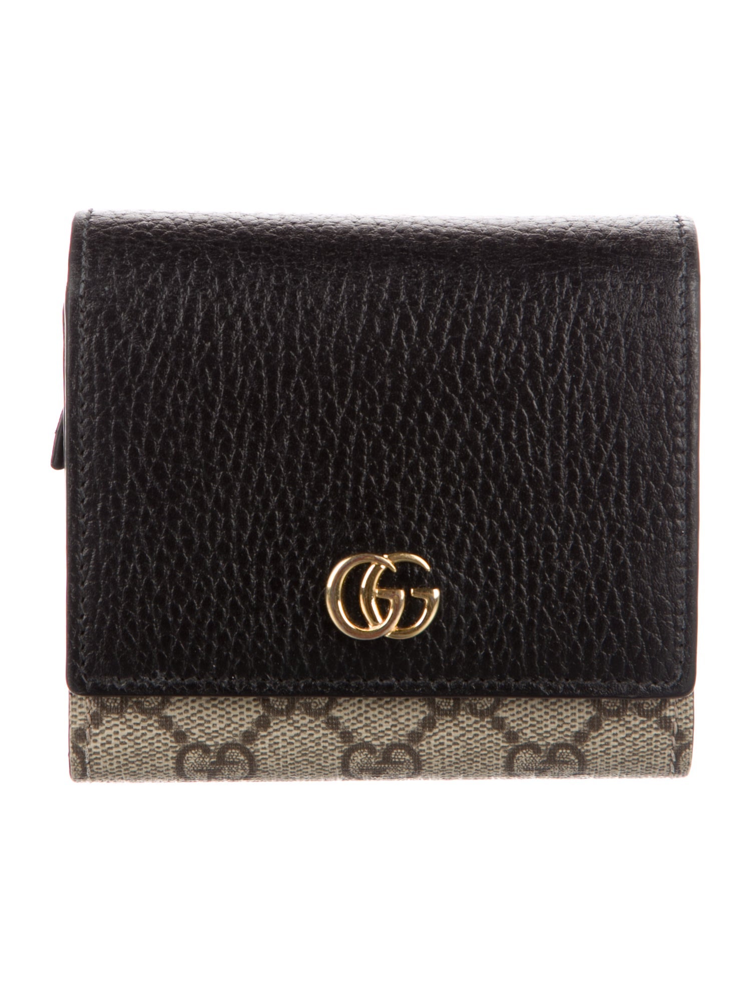 Gucci GG Supreme Compact Wallet
