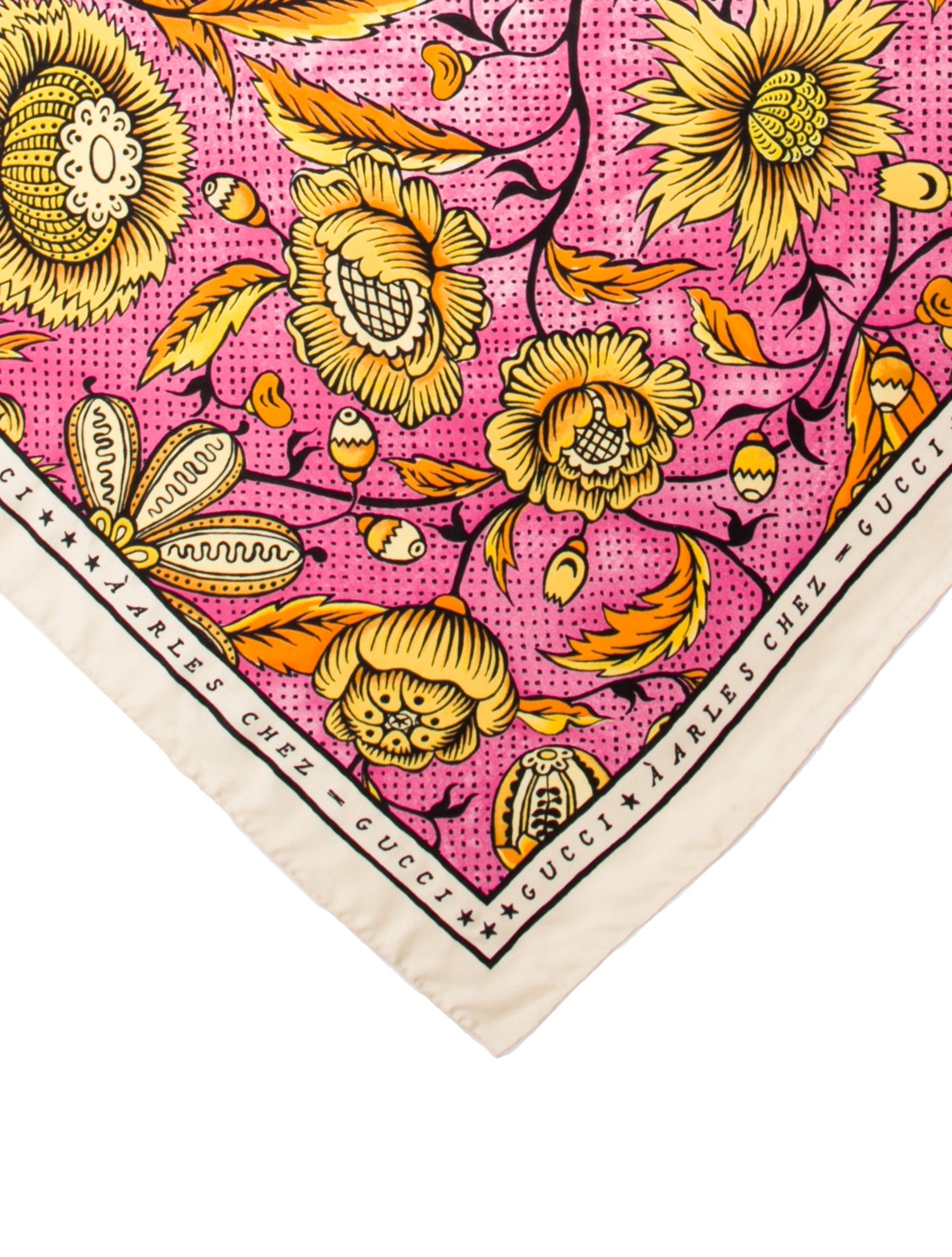 Gucci Silk Printed Scarf