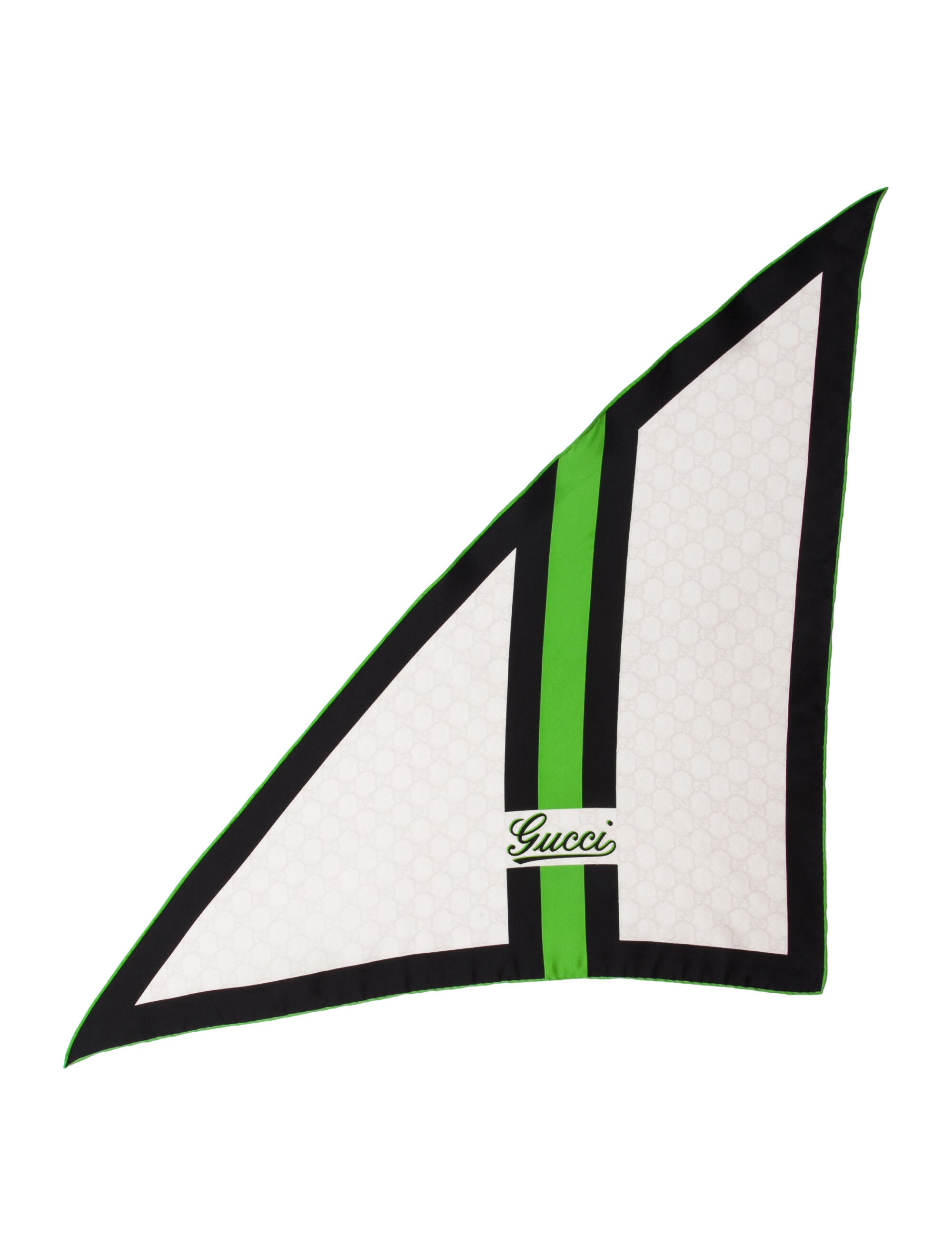 Gucci Silk Striped Bandana