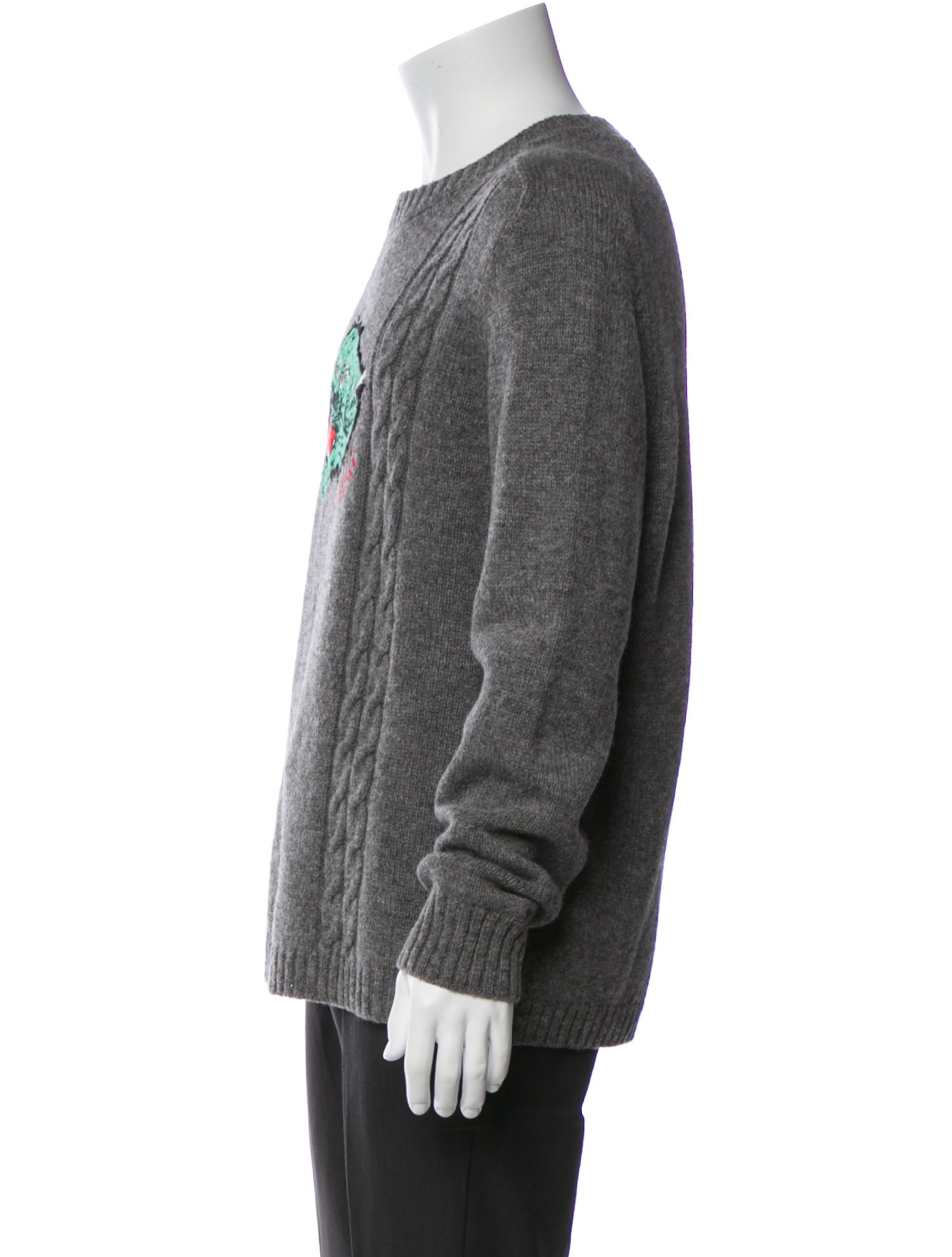 Gucci Signature Logo Wool Pullover