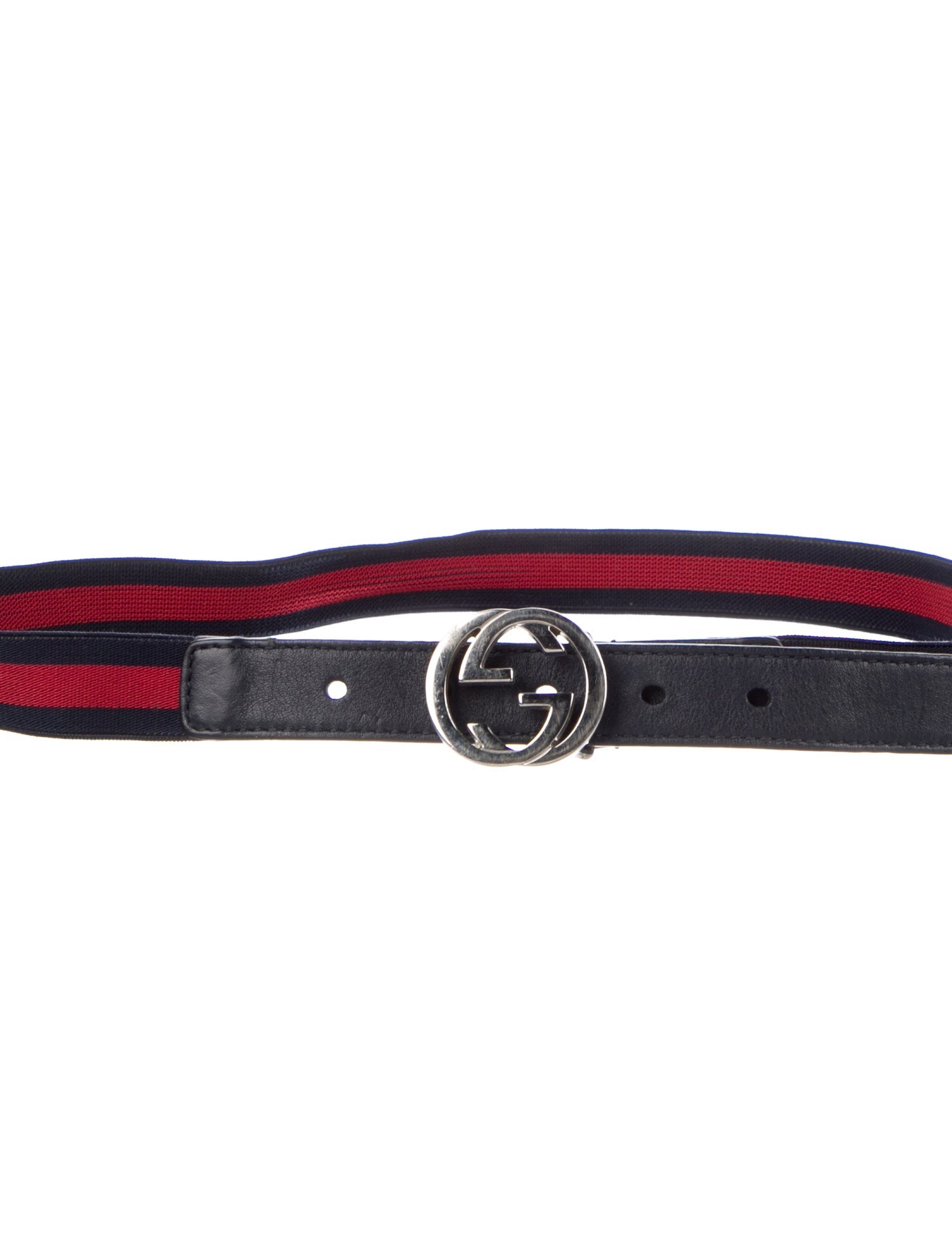 Gucci Boys' GG Sylvie Web Belt