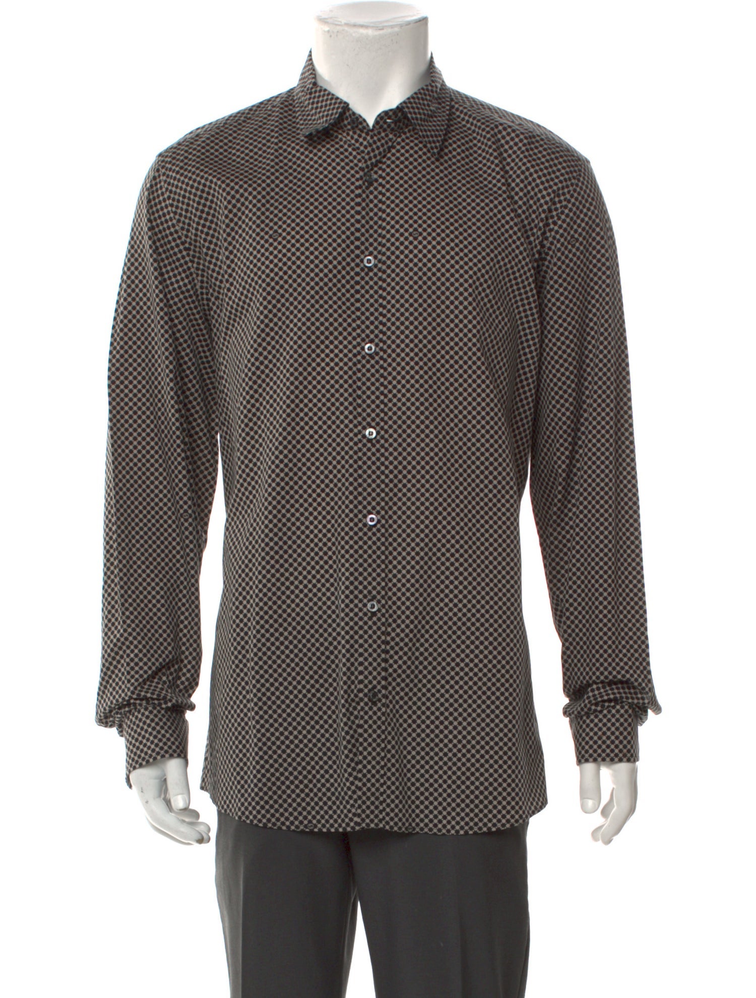 Gucci Printed Long Sleeve Shirt