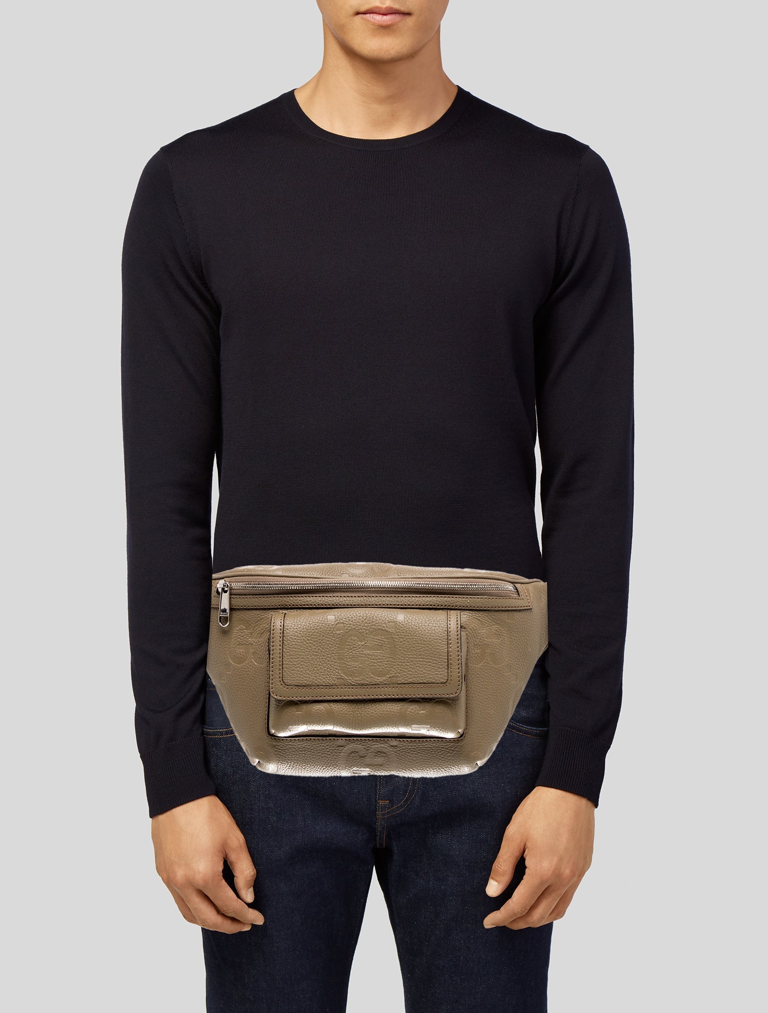 Gucci GG Embossed Belt Bag