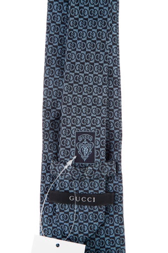 Gucci Silk Patterned Tie