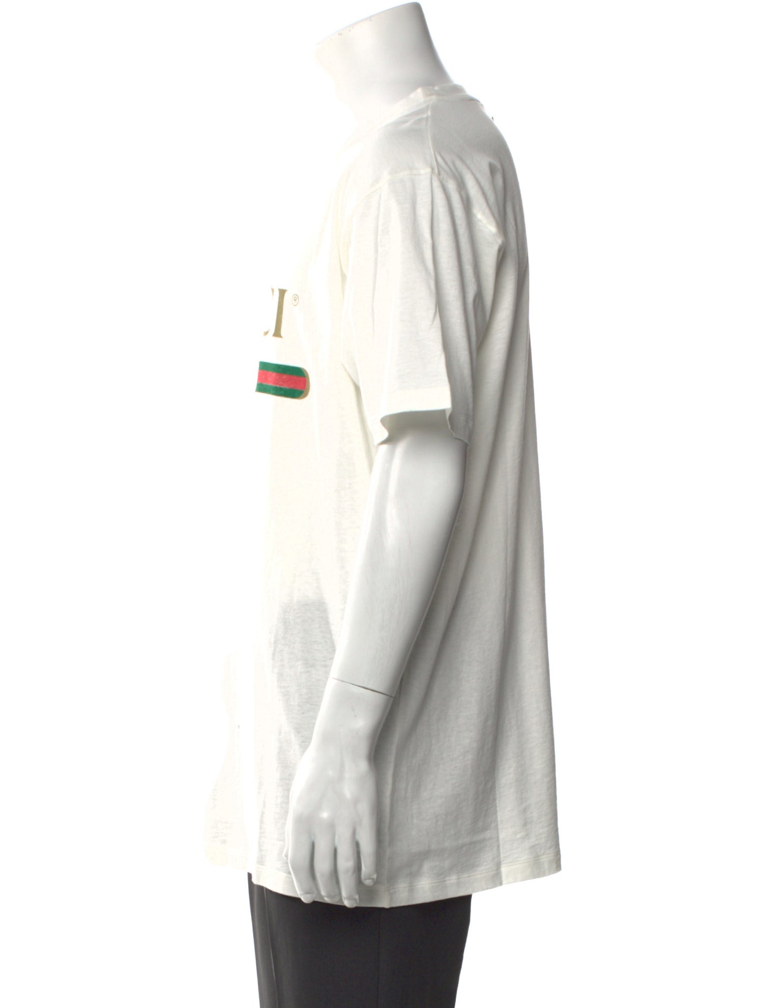 Gucci Web Accent Crew Neck T-Shirt