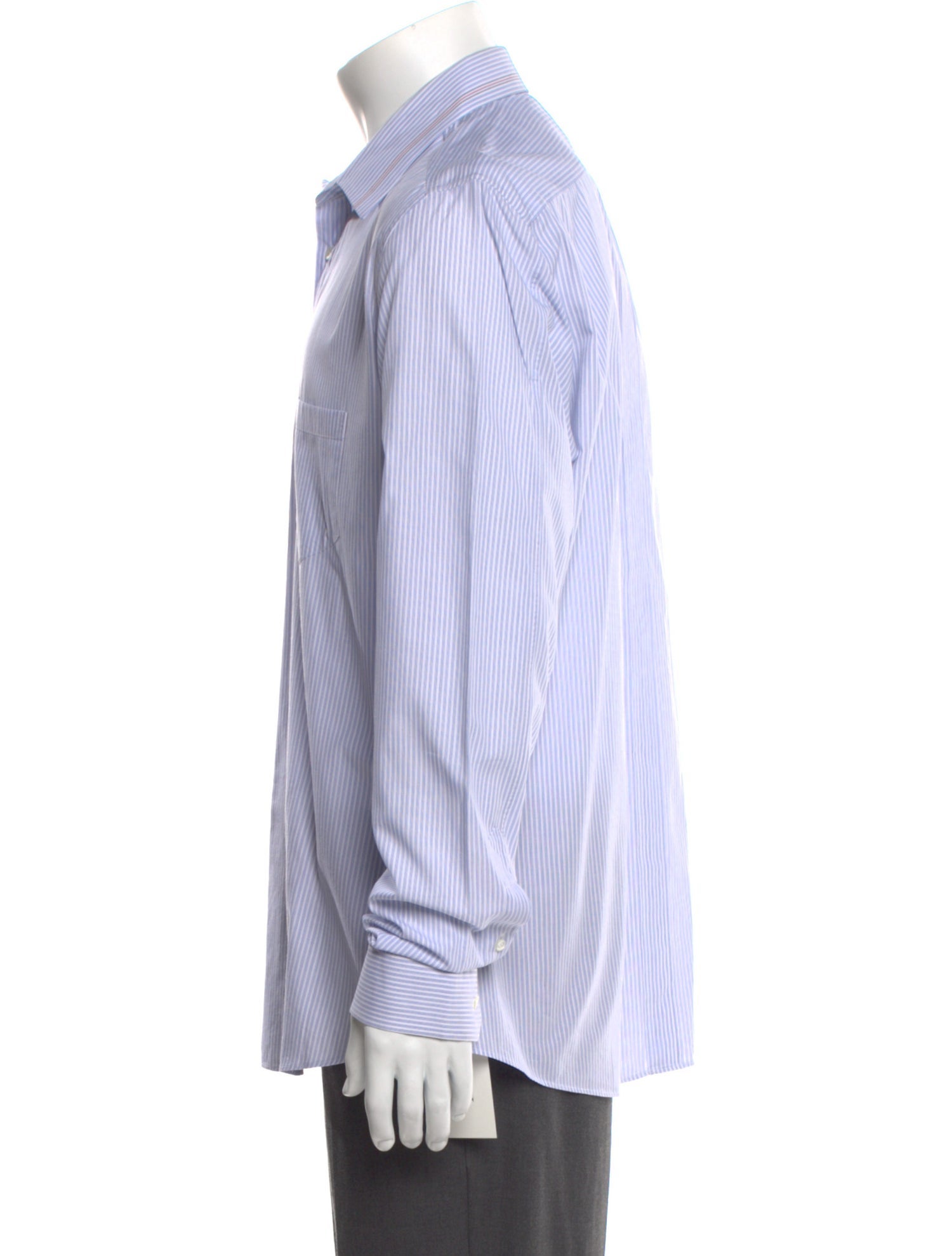 Gucci 2000's Striped Dress Shirt