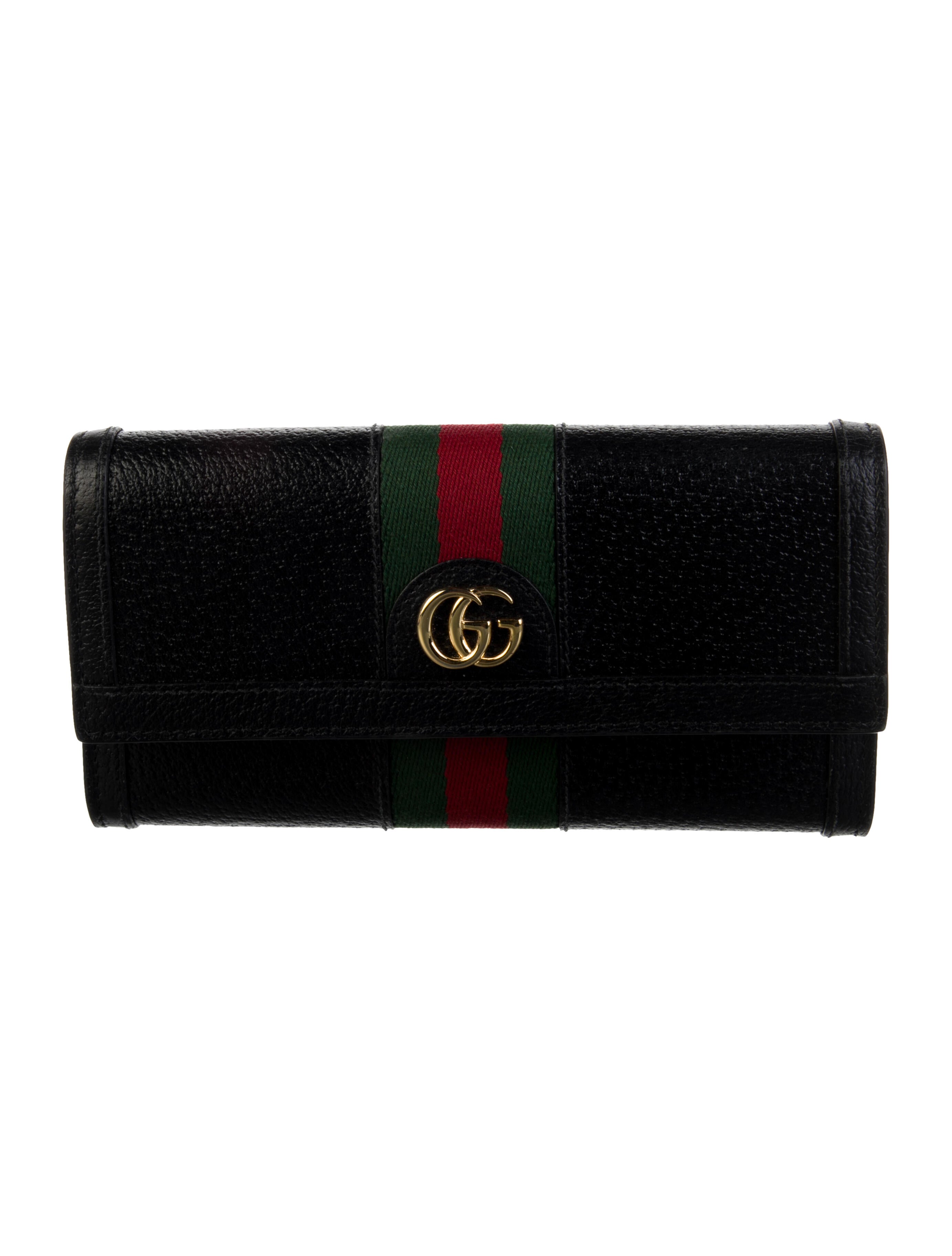 Gucci Ophidia Web Accent Continental Wallet