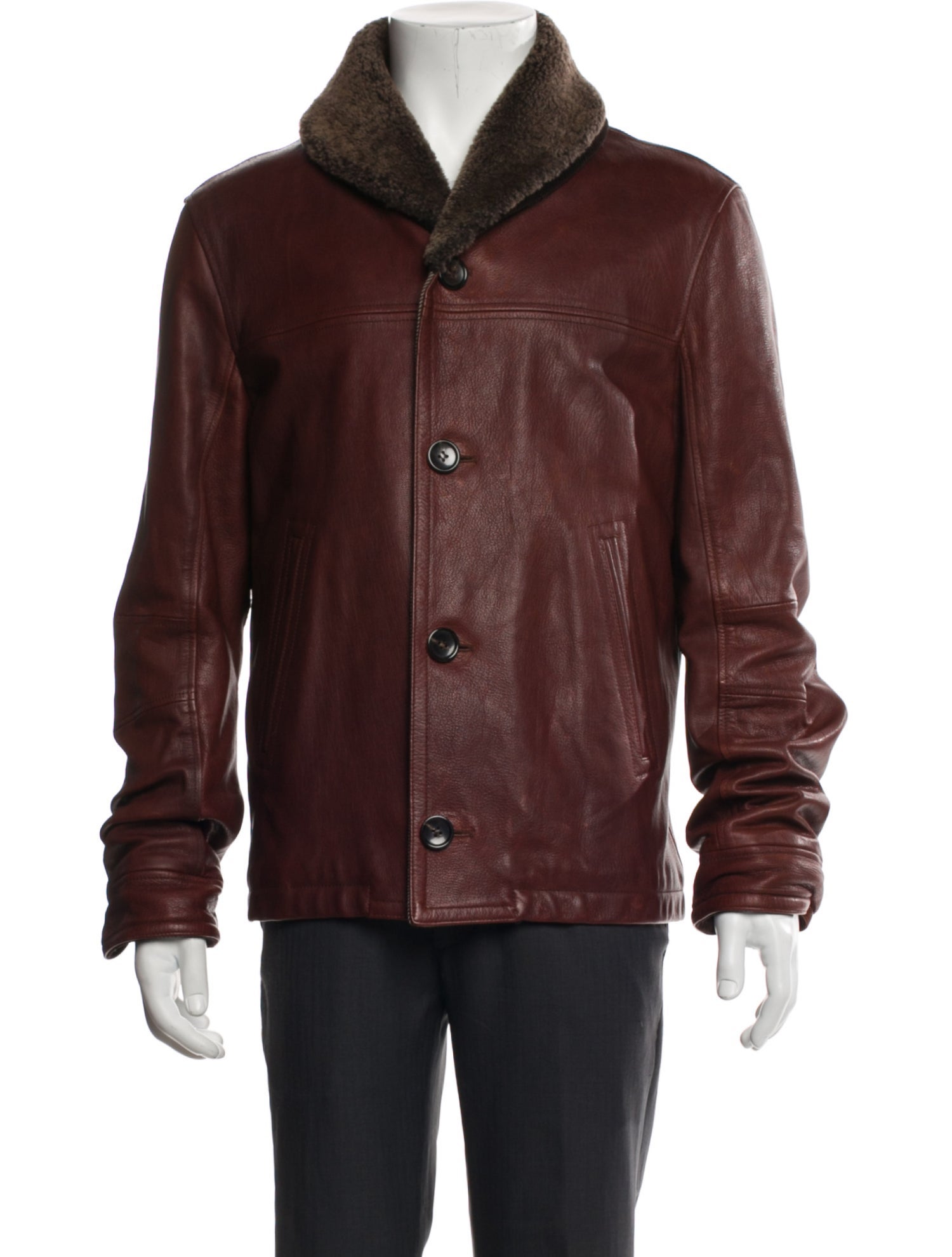 Gucci Leather Moto Jacket