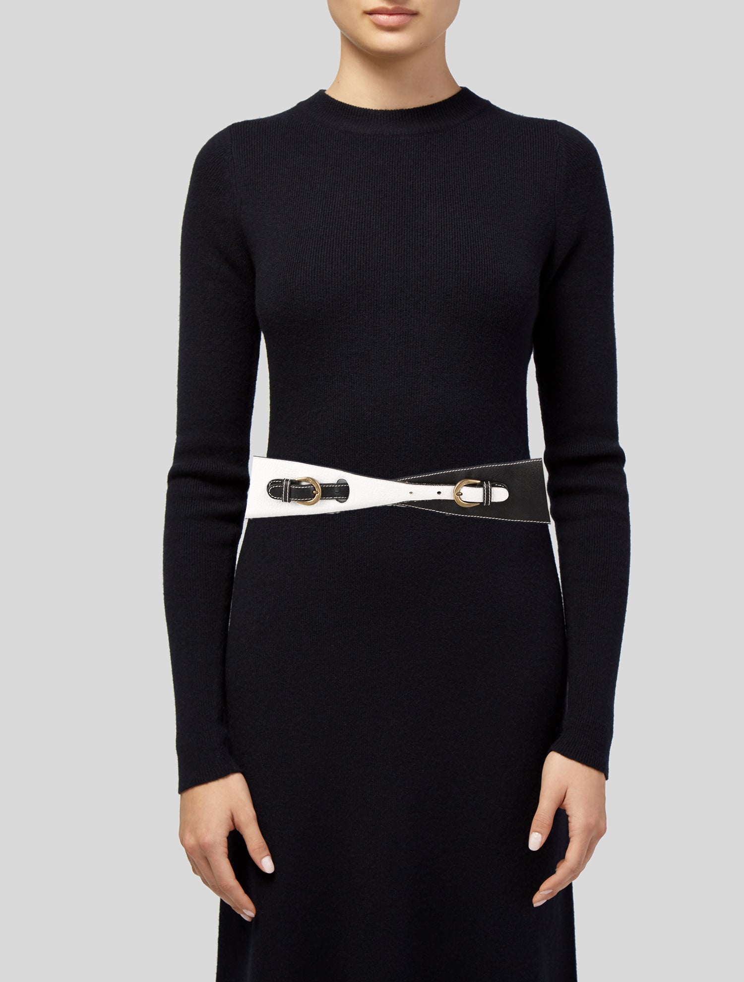 Gucci Wide Leather Waist Belt