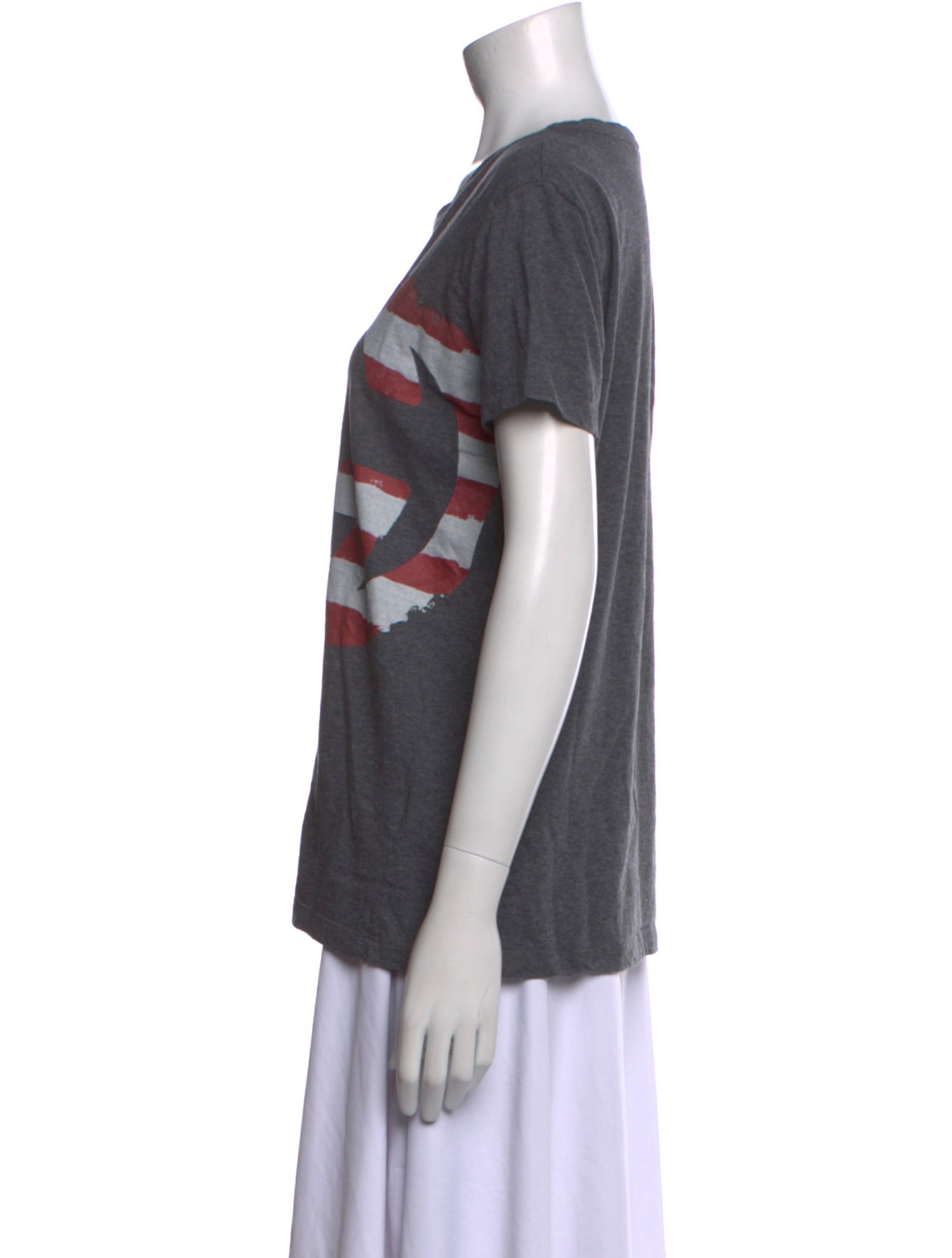 Gucci Graphic Print Crew Neck T-Shirt