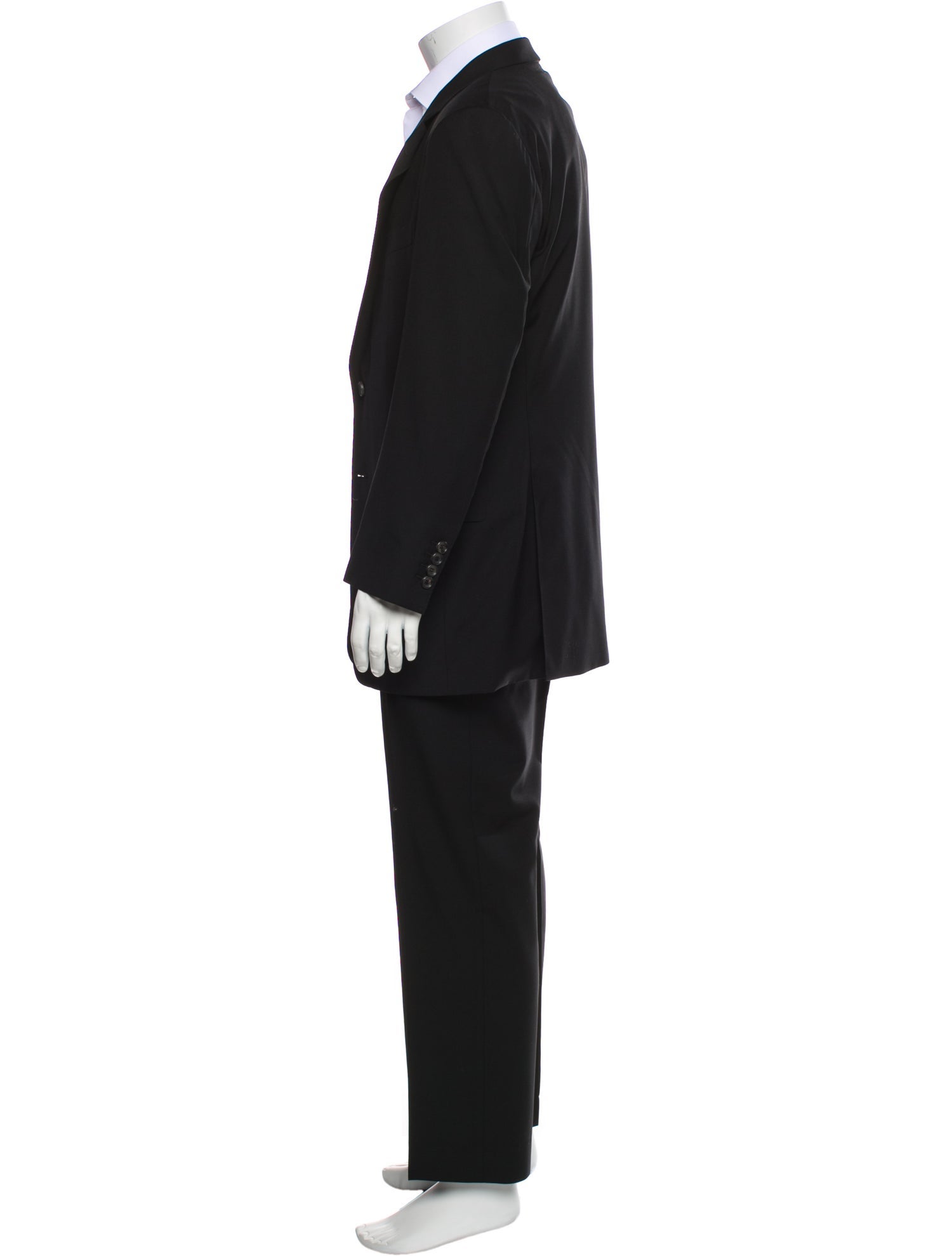 Gucci Solid Wool Two Piece Suit