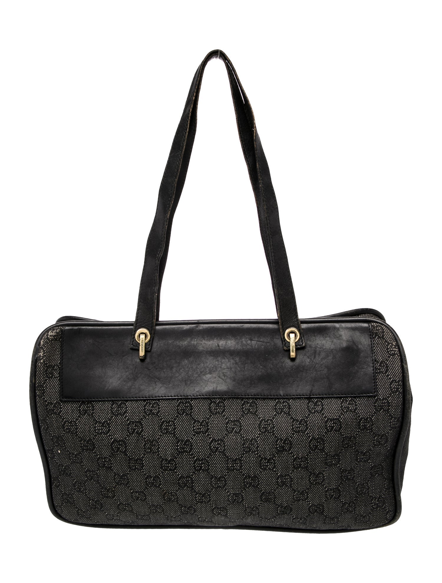 Gucci GG Denim Shoulder Bag