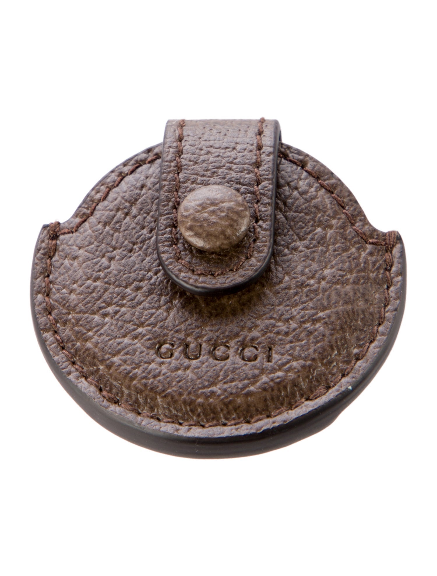 Gucci Leather Airtag Holder