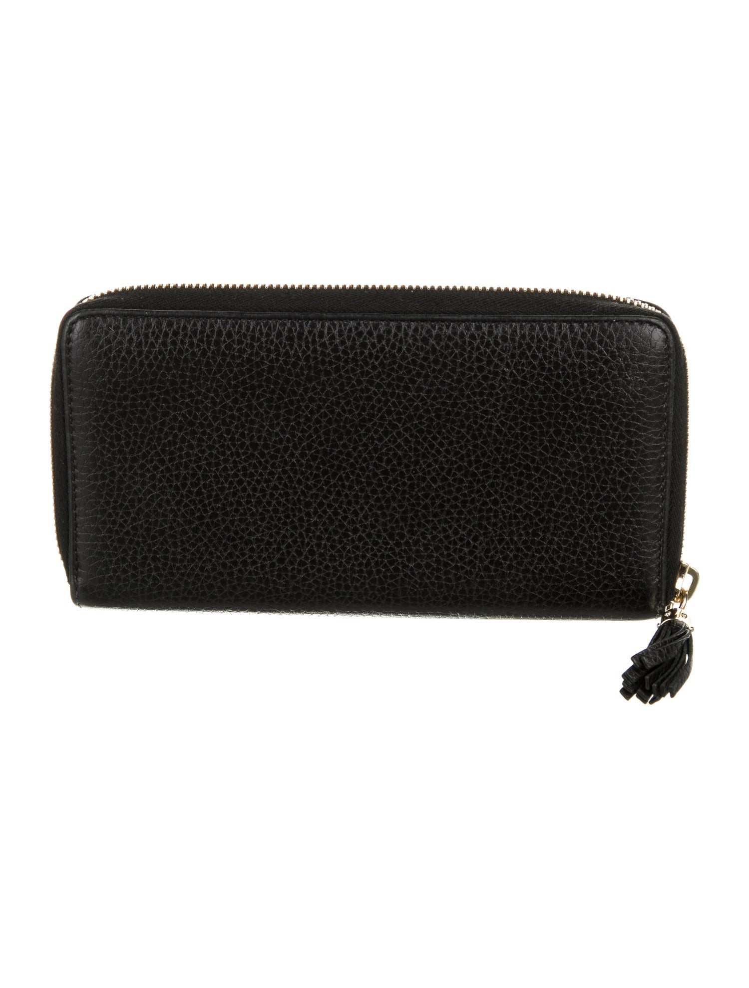 Gucci Soho Leather Interlocking G Logo Continental Wallet