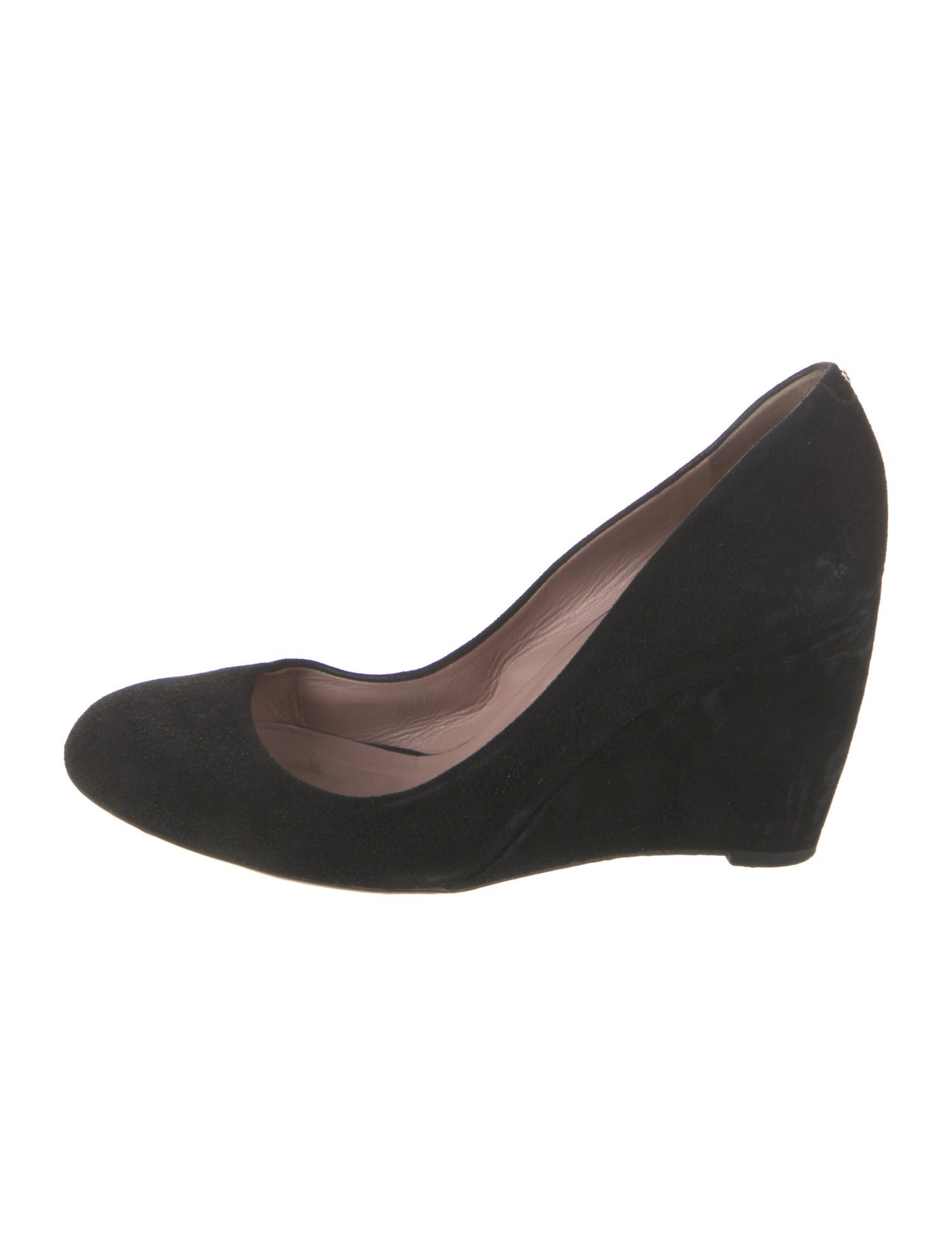 Gucci Interlocking G Logo Suede Pumps