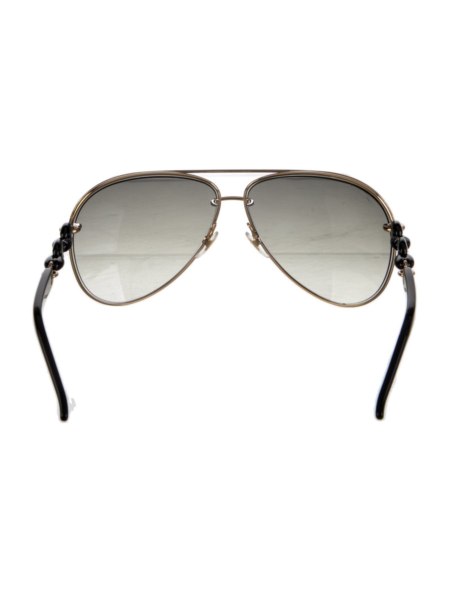 Gucci Marina Chain Accent Aviator Sunglasses