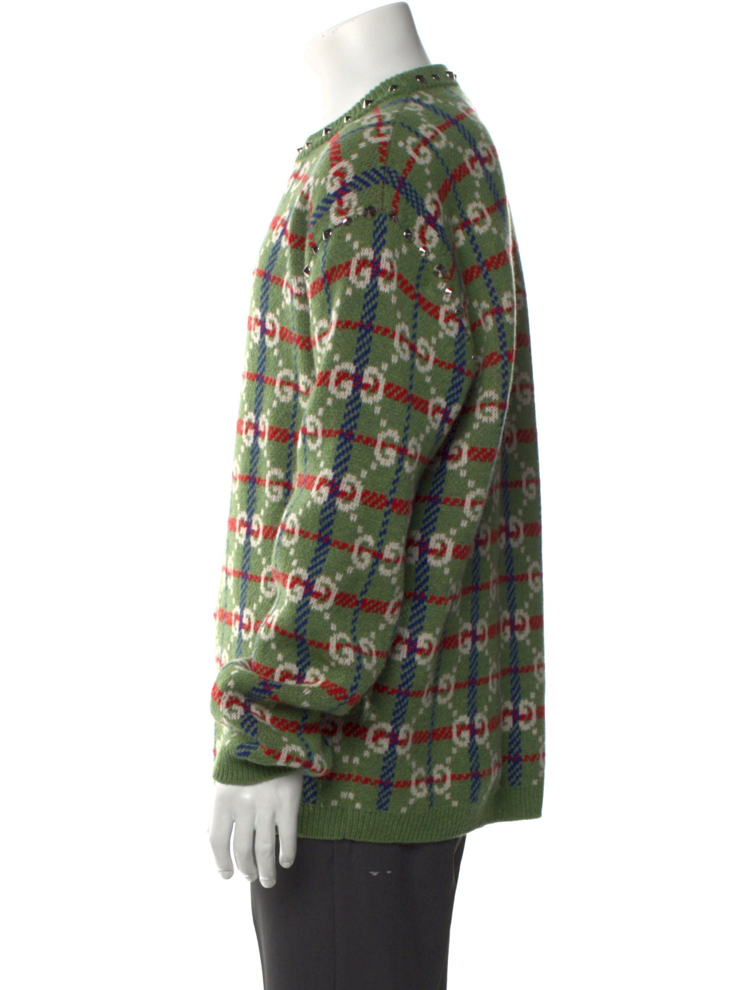 Gucci Wool Printed Pullover