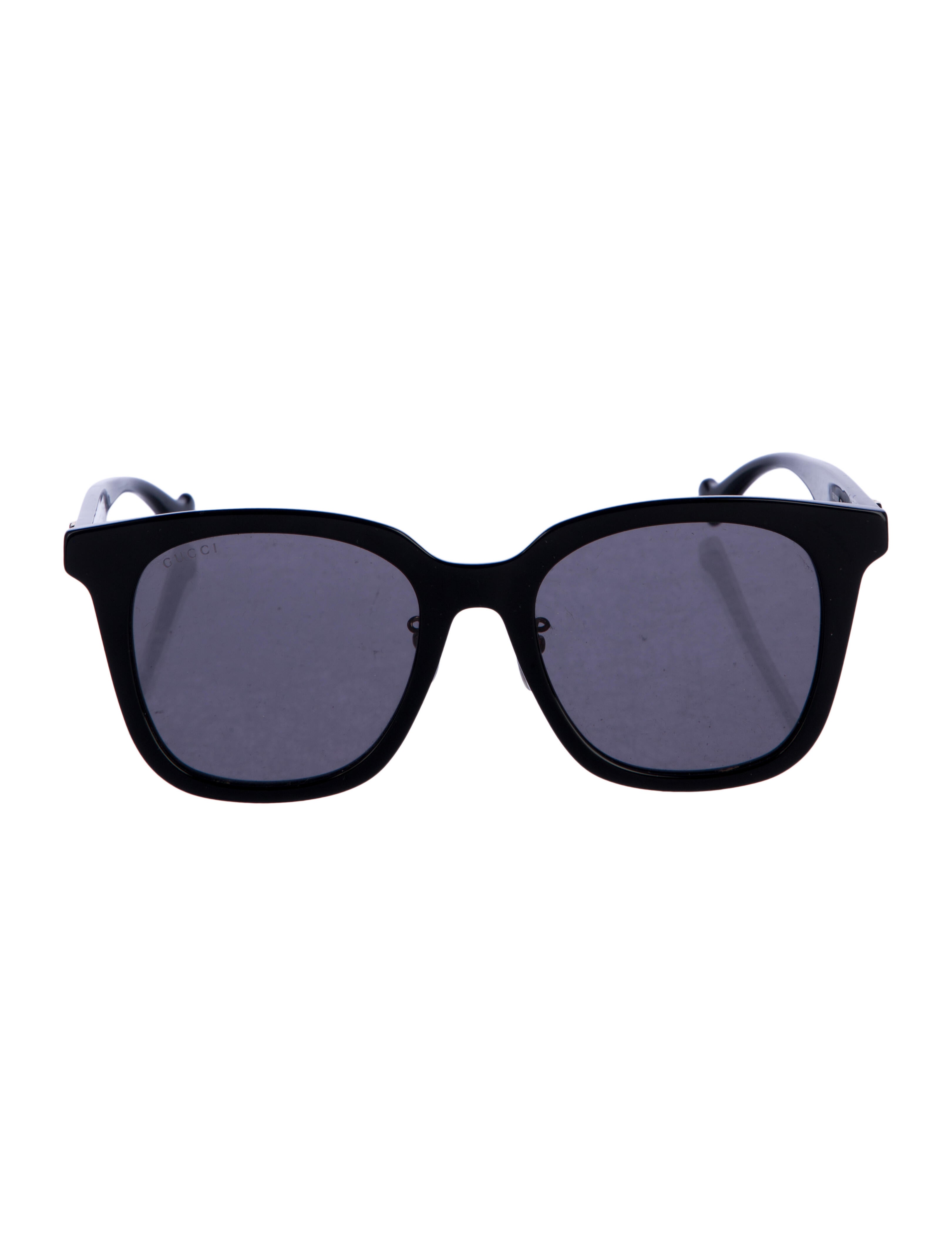 Gucci Double G Logo Wayfarer Sunglasses