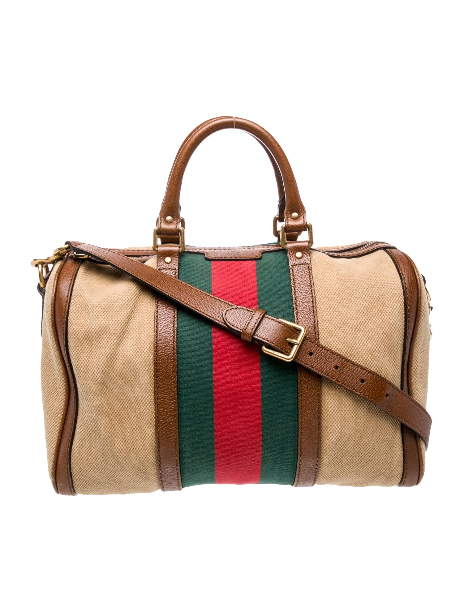 Gucci Web Web Boston MM