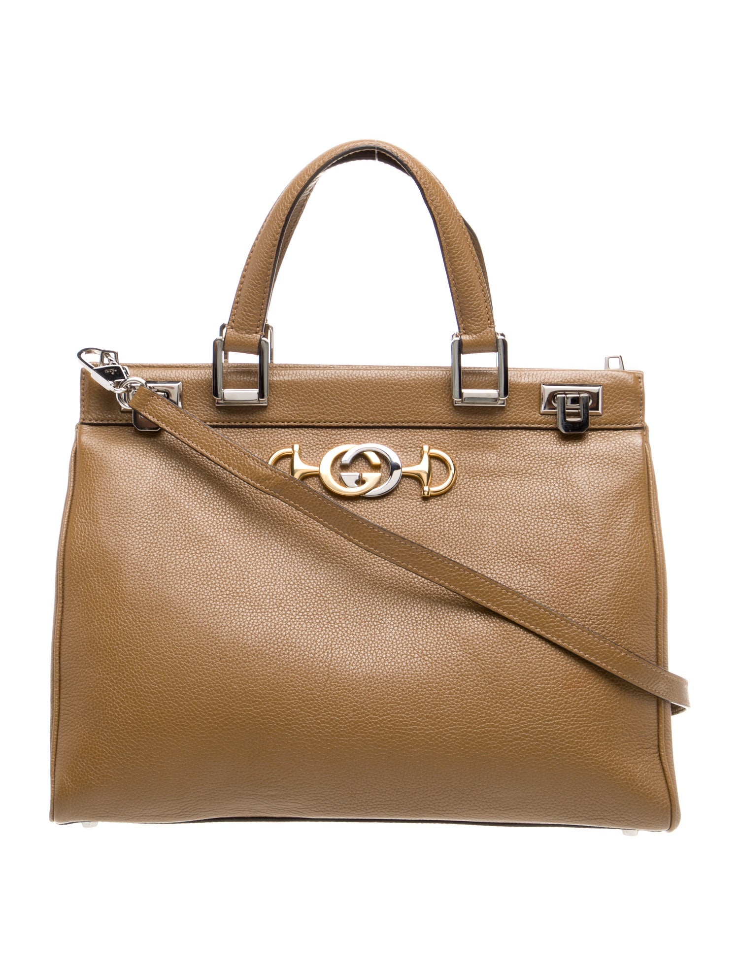 Gucci Interlocking G Horsebit Top Handle Bag