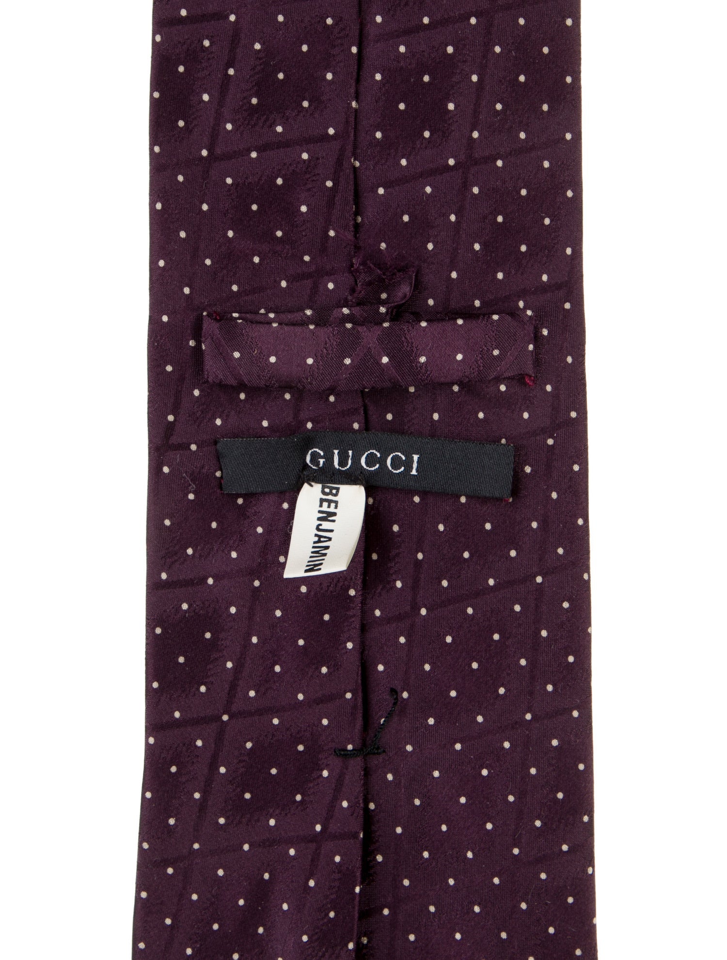 Gucci Polka Dot Silk Tie