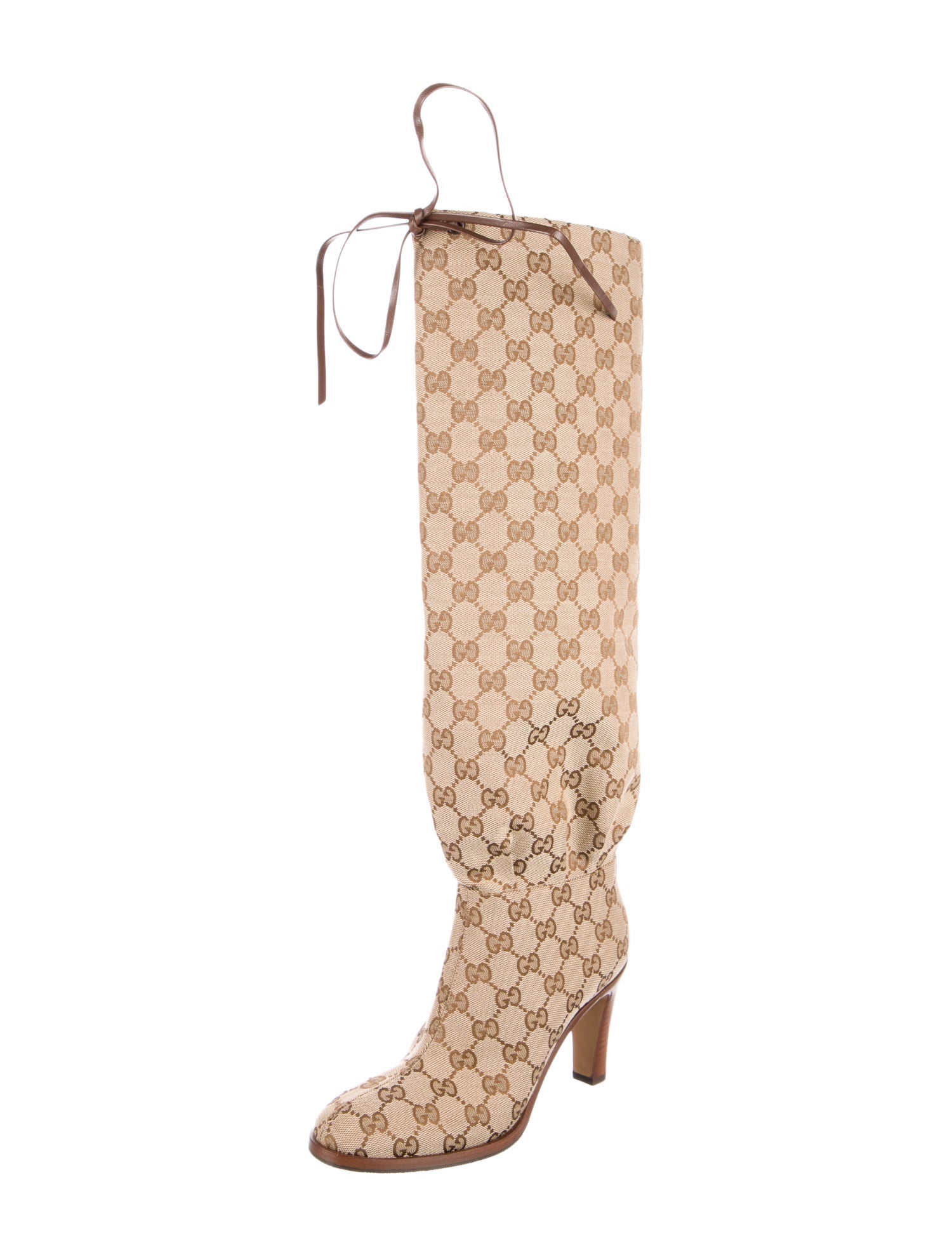 Gucci GG Canvas Canvas Boots