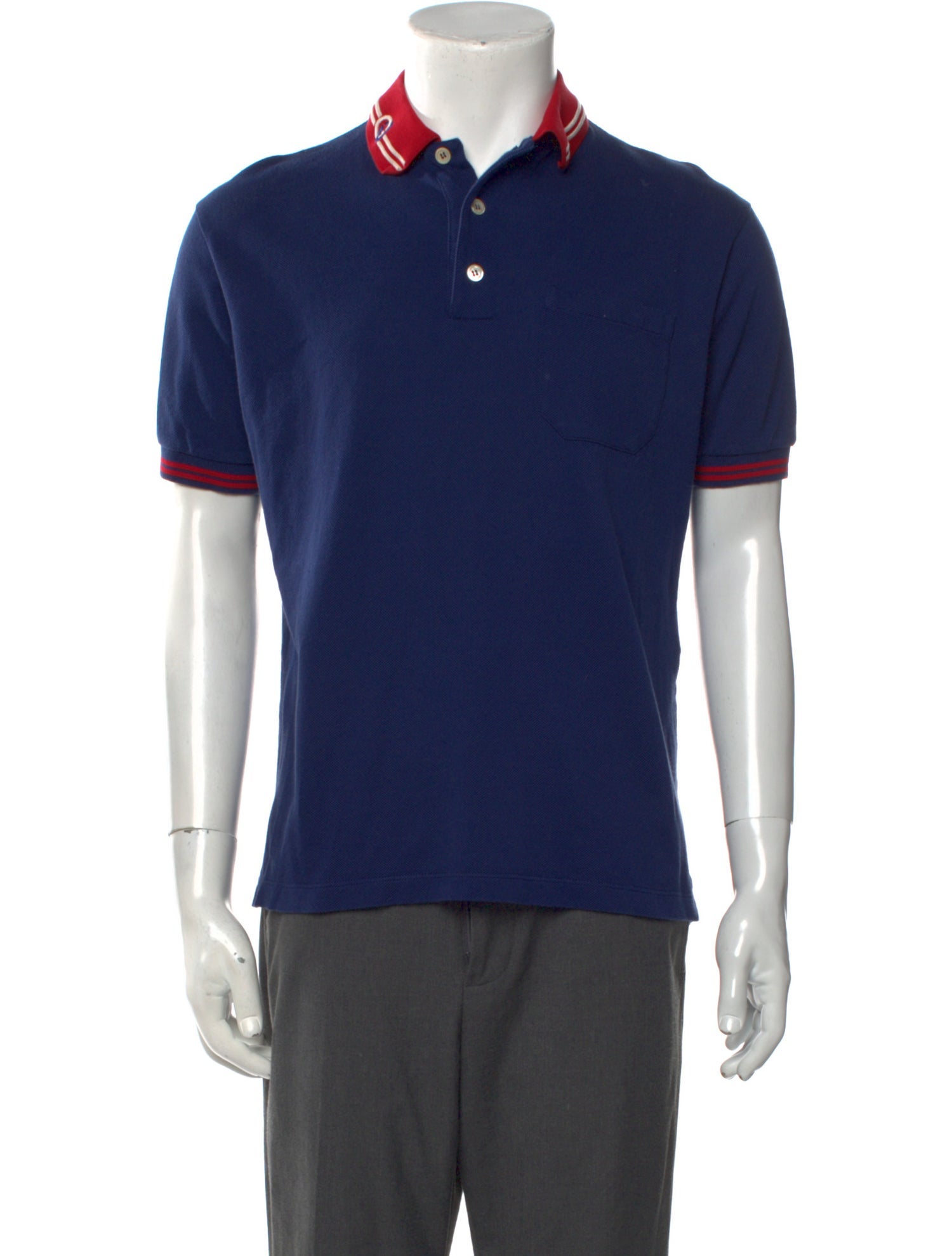 Gucci 2022 Interlocking G Logo Polo Shirt