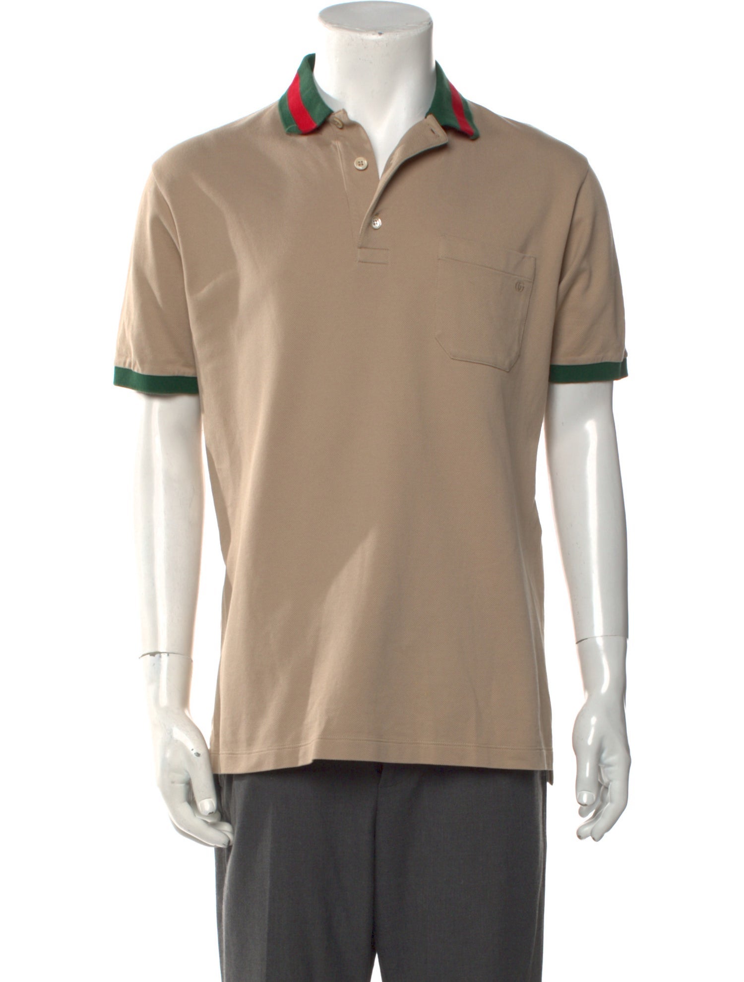 Gucci 2023 Web Accent Polo Shirt