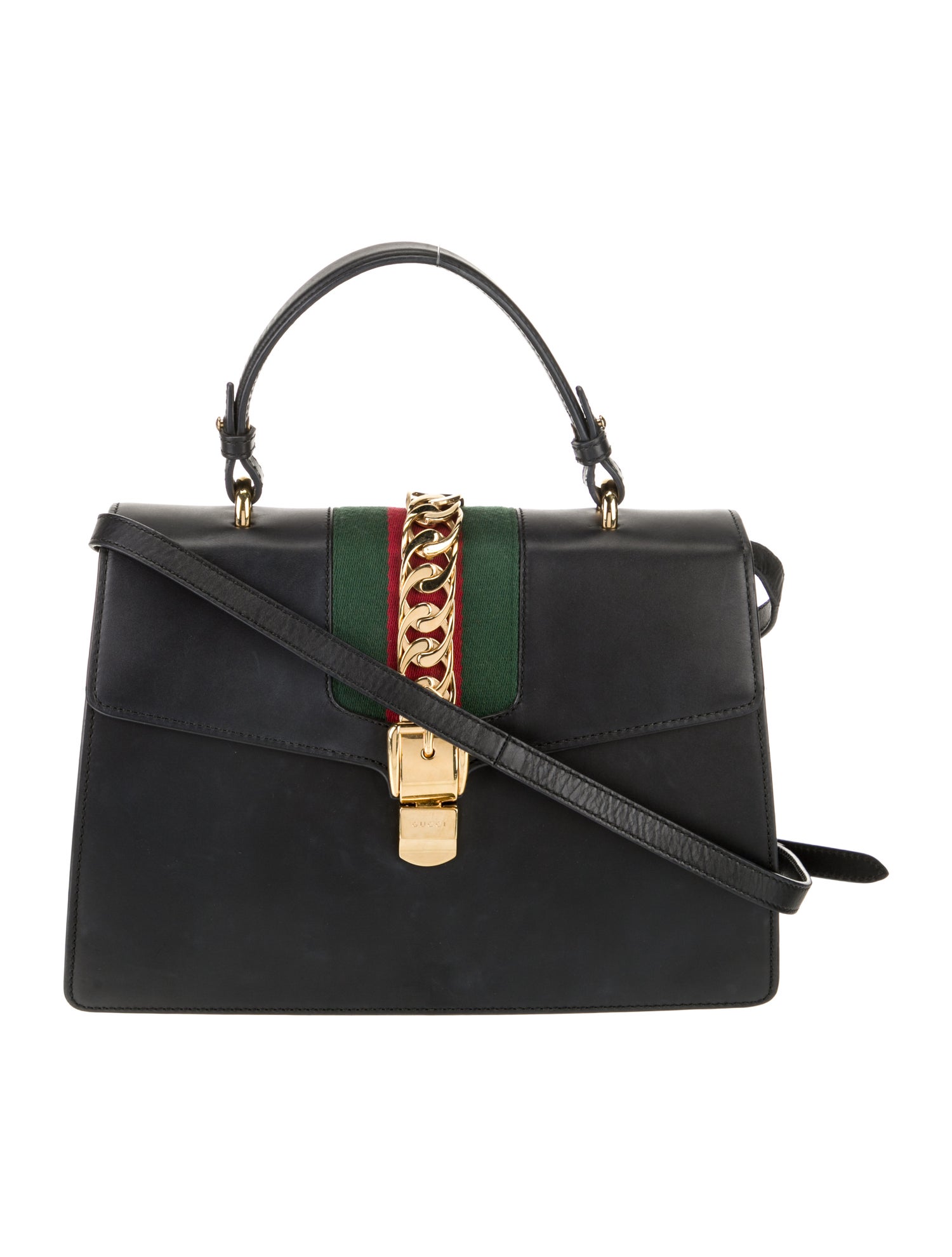 Gucci Chain-Link Top Handle Bag Vintage