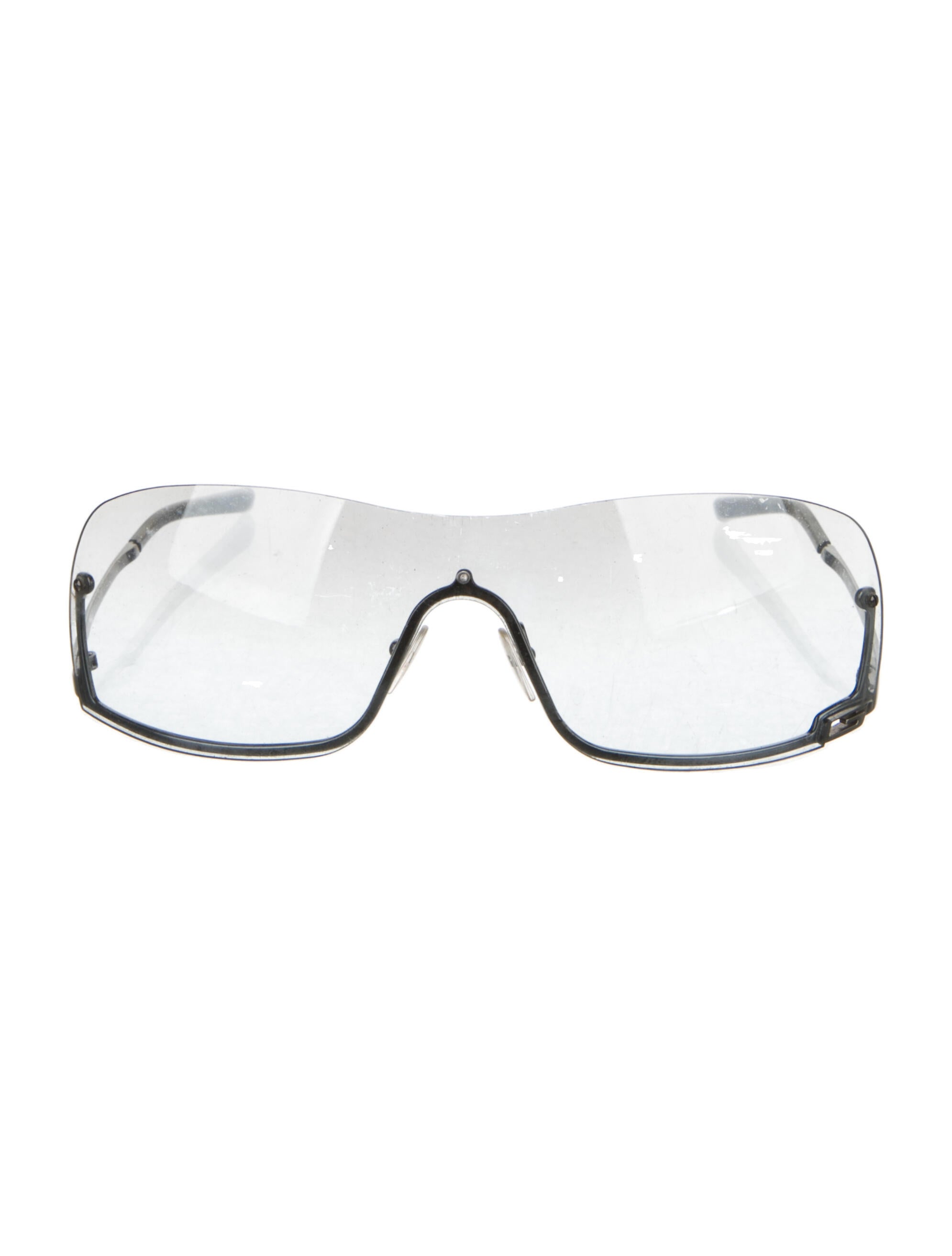 Gucci Shield Tinted Sunglasses