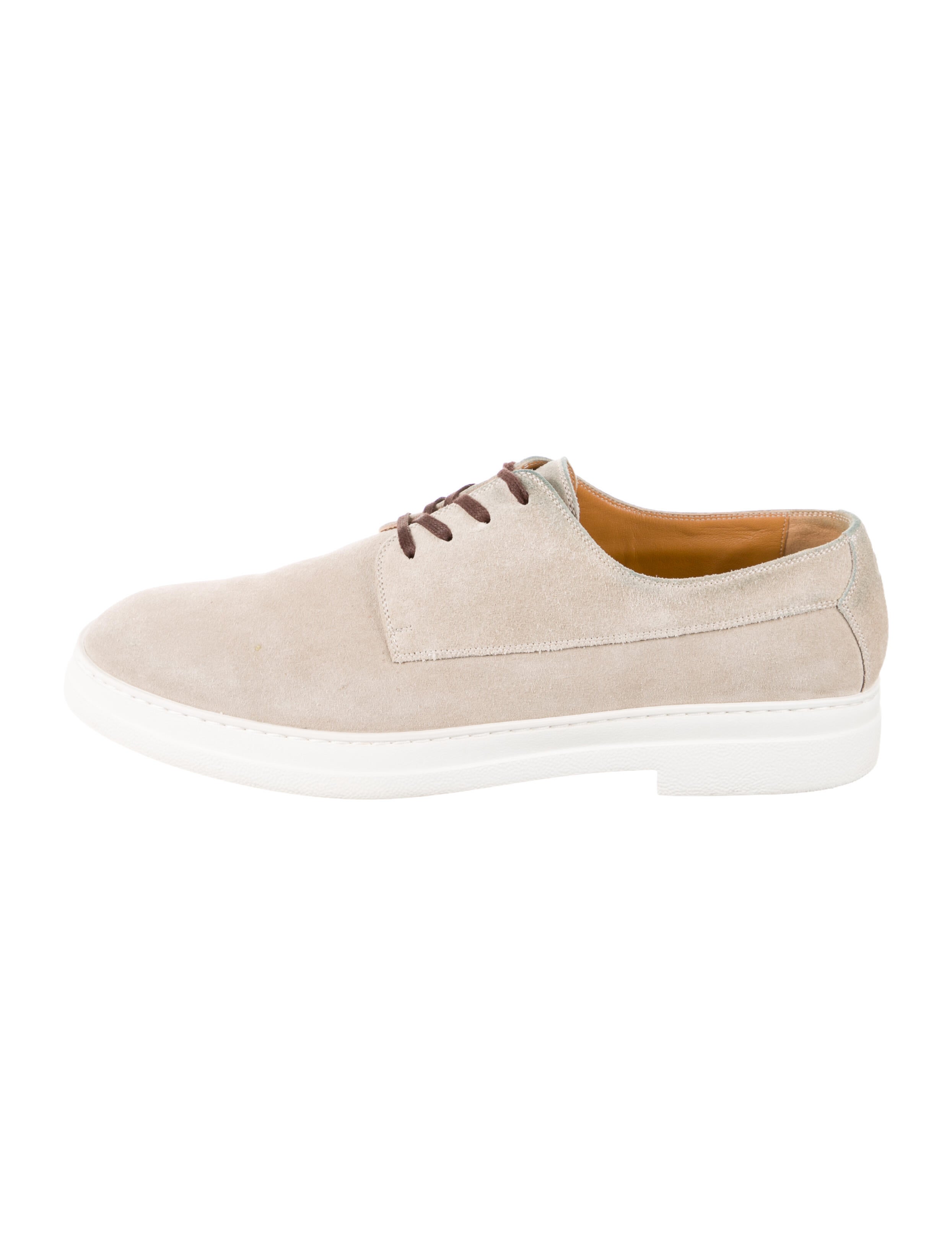 Gucci Suede Derby Shoes