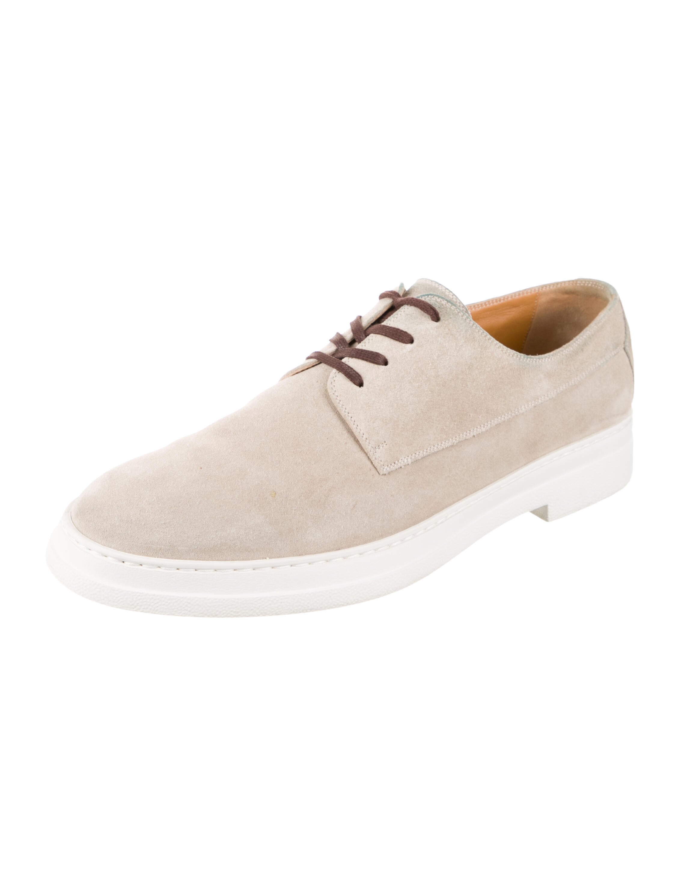 Gucci Suede Derby Shoes