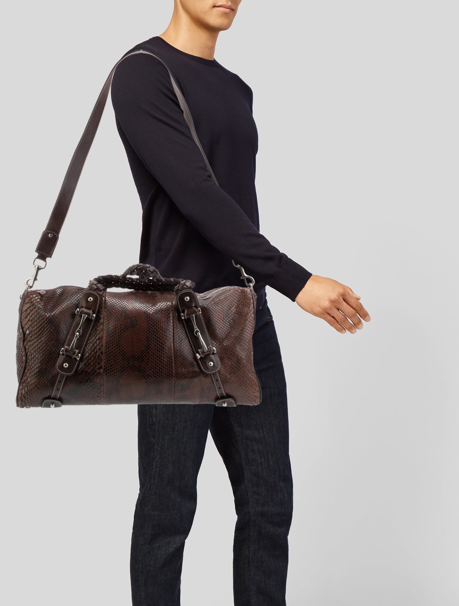 Gucci Web Weekender Bag