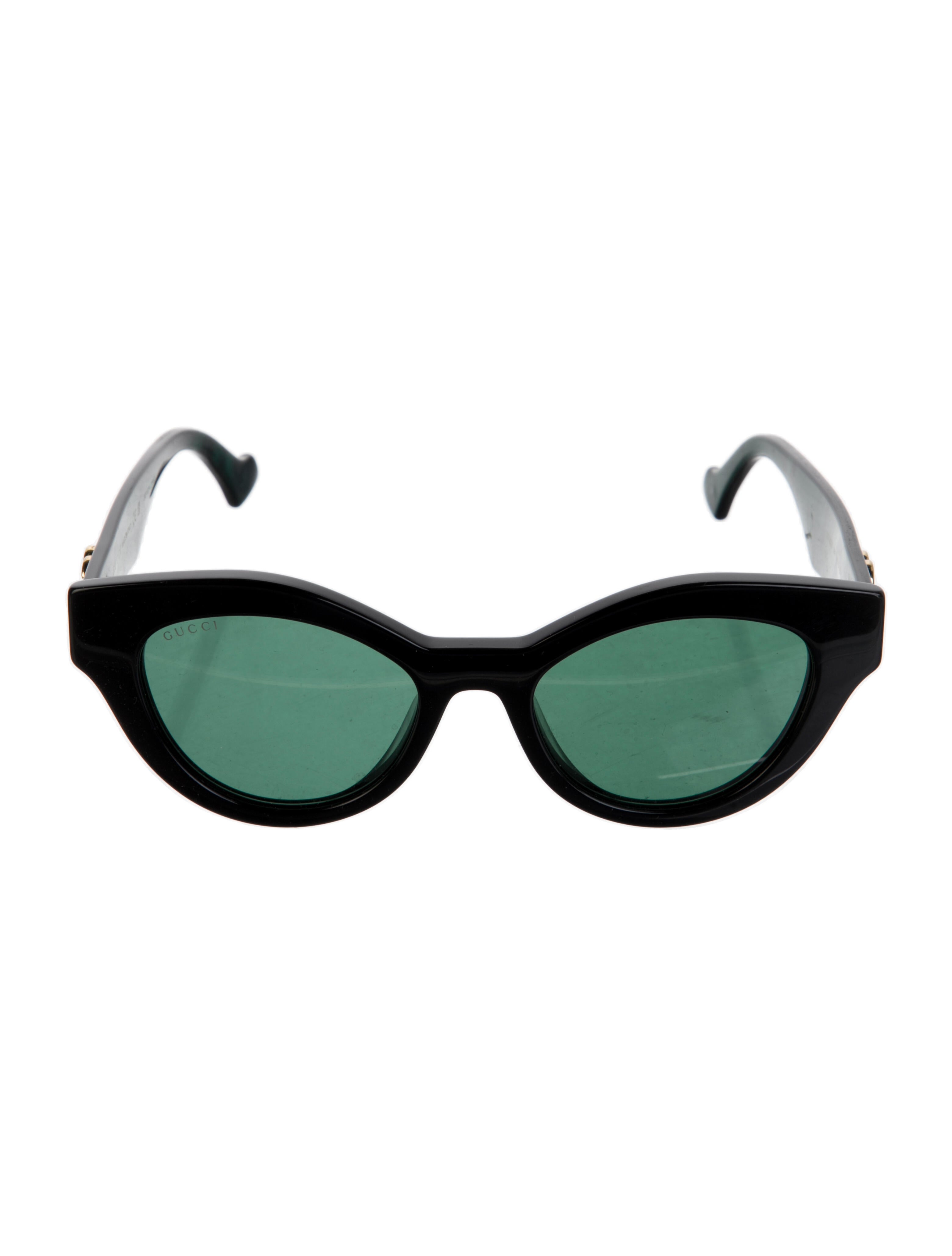Gucci Interlocking G Logo Cat-Eye Sunglasses