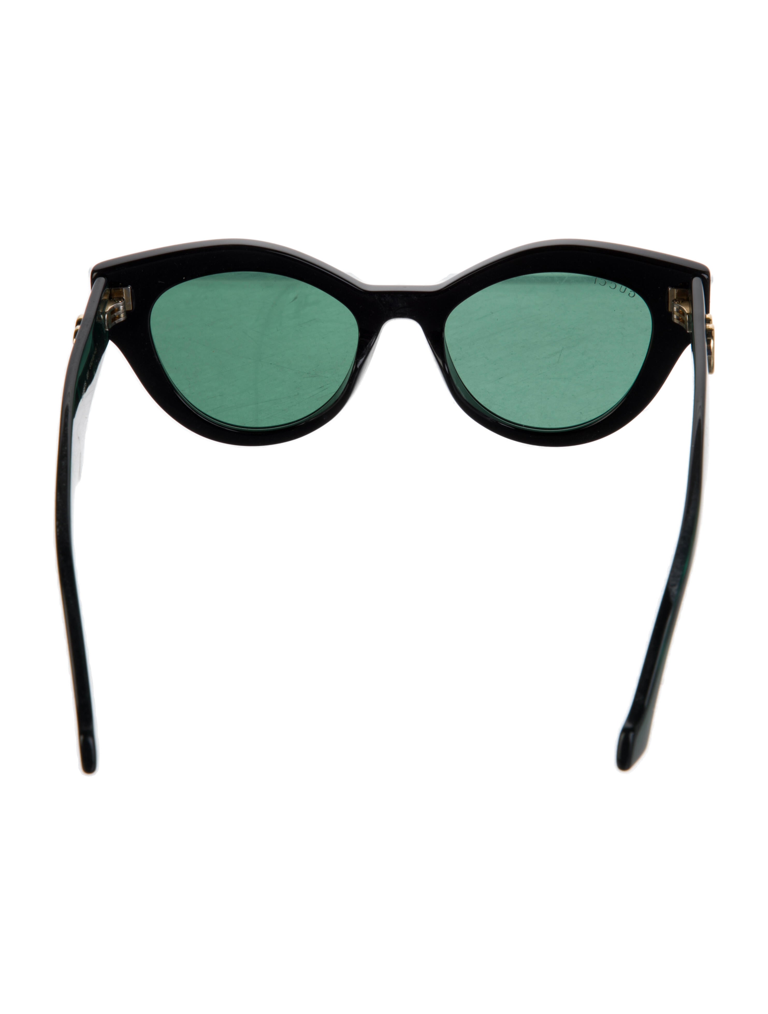 Gucci Interlocking G Logo Cat-Eye Sunglasses