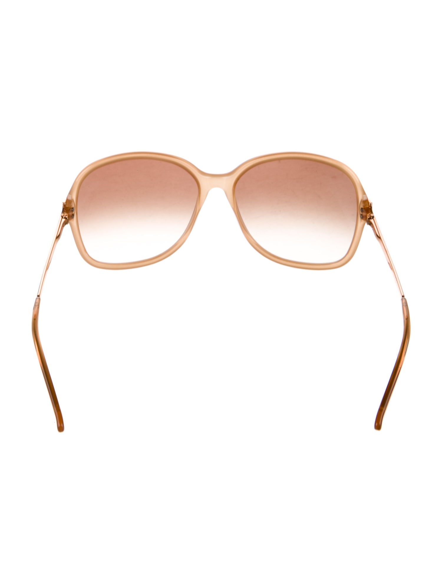 Gucci Bamboo Accent Oversize Sunglasses