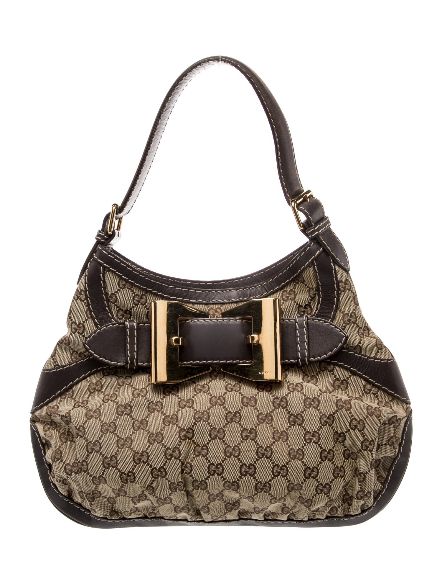 Gucci Canvas Shoulder Bag