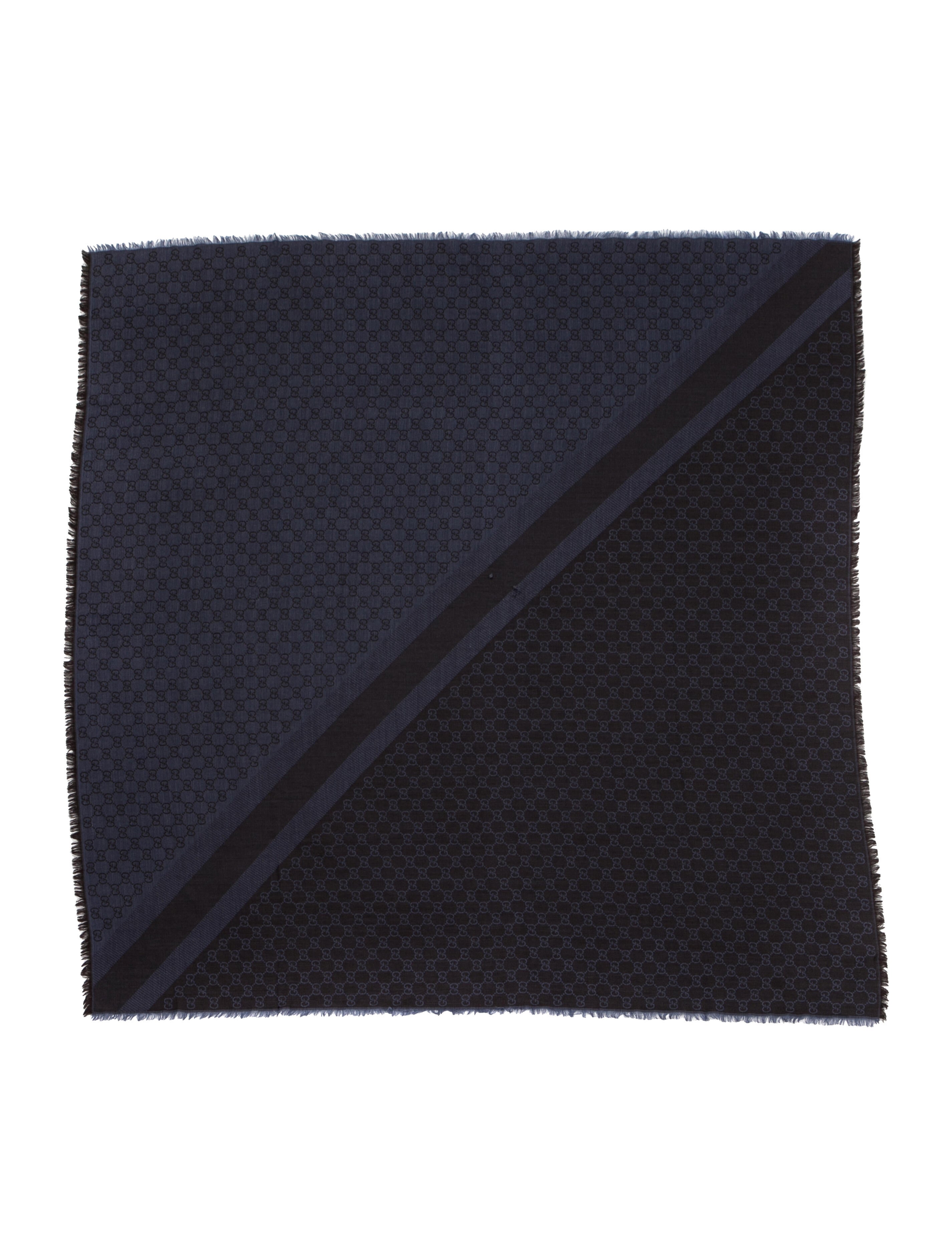 Gucci Wool Printed Scarf