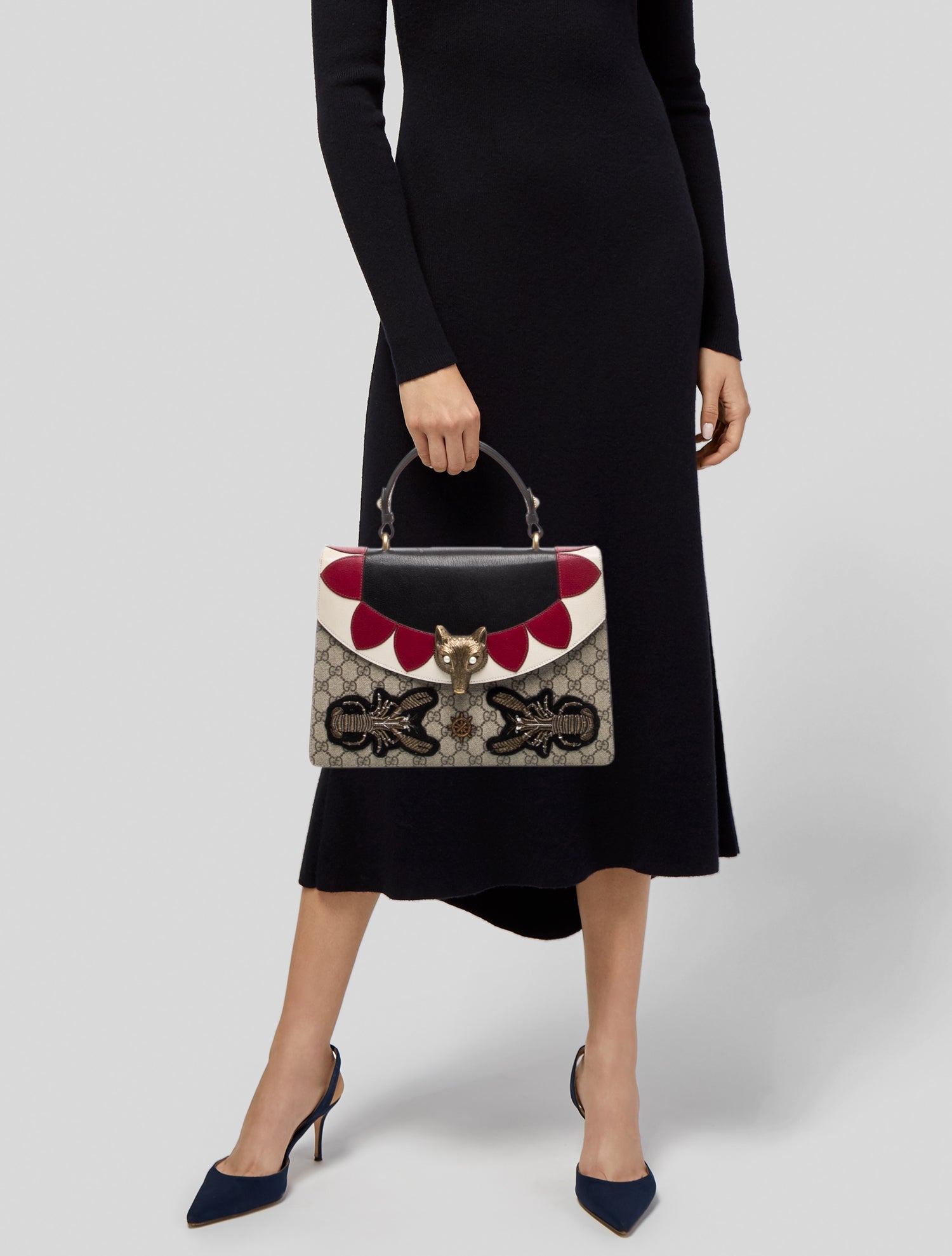 Gucci GG Supreme Top Handle Bag Medium