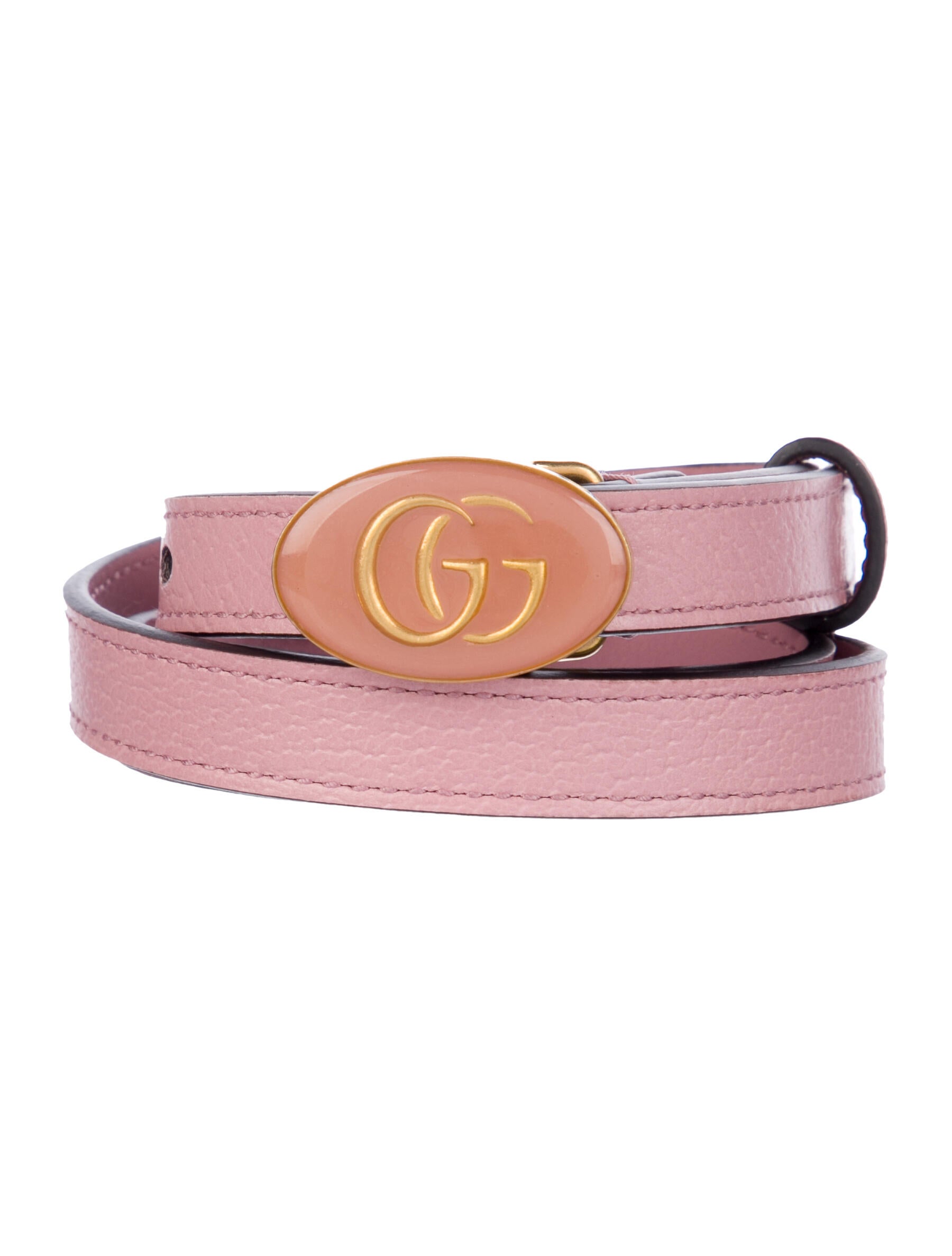 Gucci Skinny Leather Belt